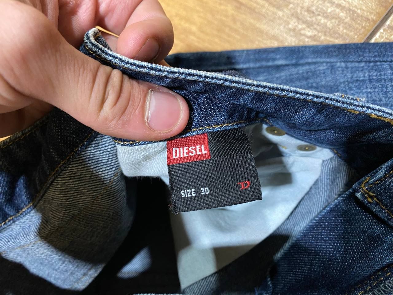 Diesel Vintage Diesel Straight 100% Cotton Denim Jeans Size 30 Size 30" / US 8 / IT 44 - 2 Thumbnail