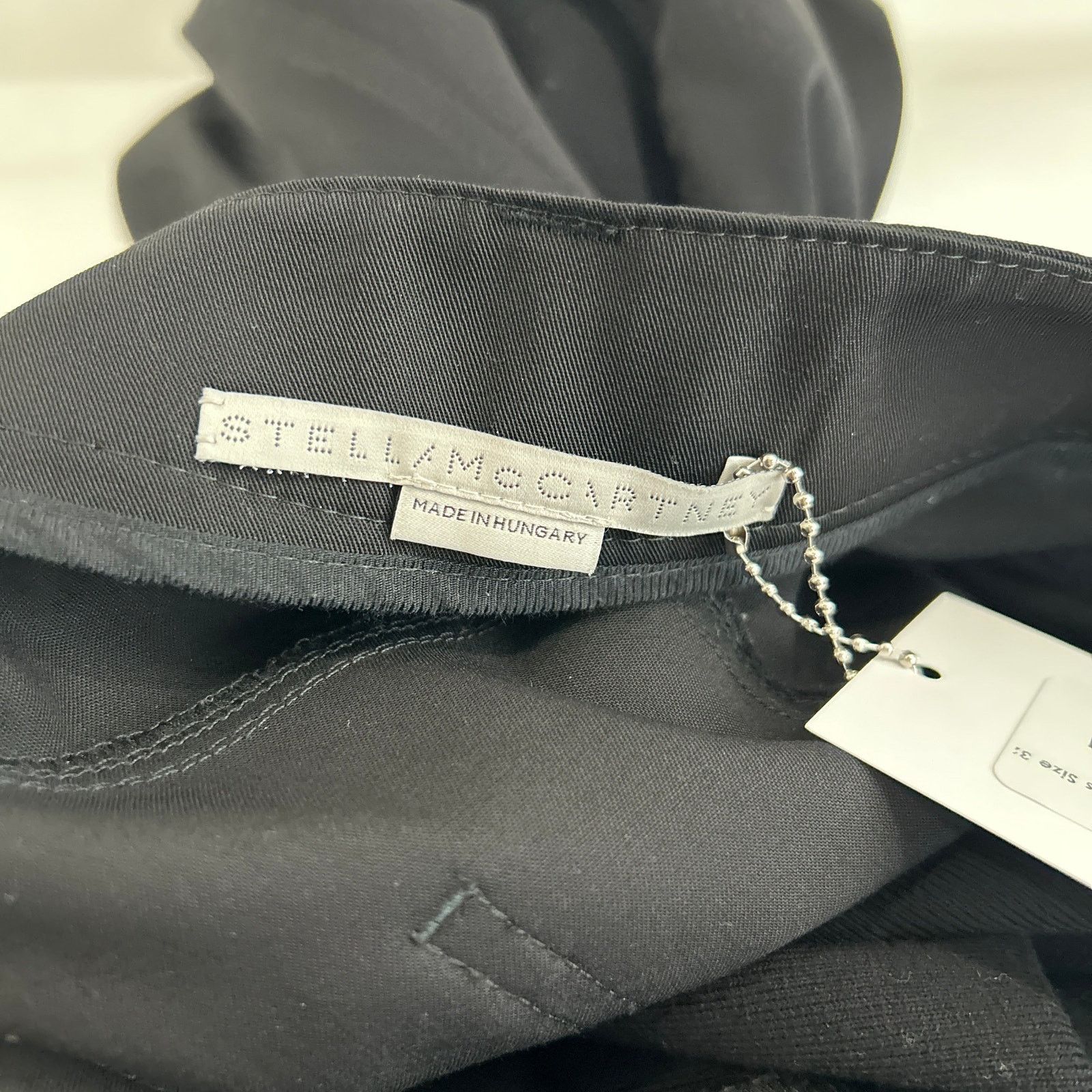 Stella McCartney Stella Maccartney Ruffles Black Pants Size 32 Size 28" / US 6 / IT 42 - 8 Thumbnail