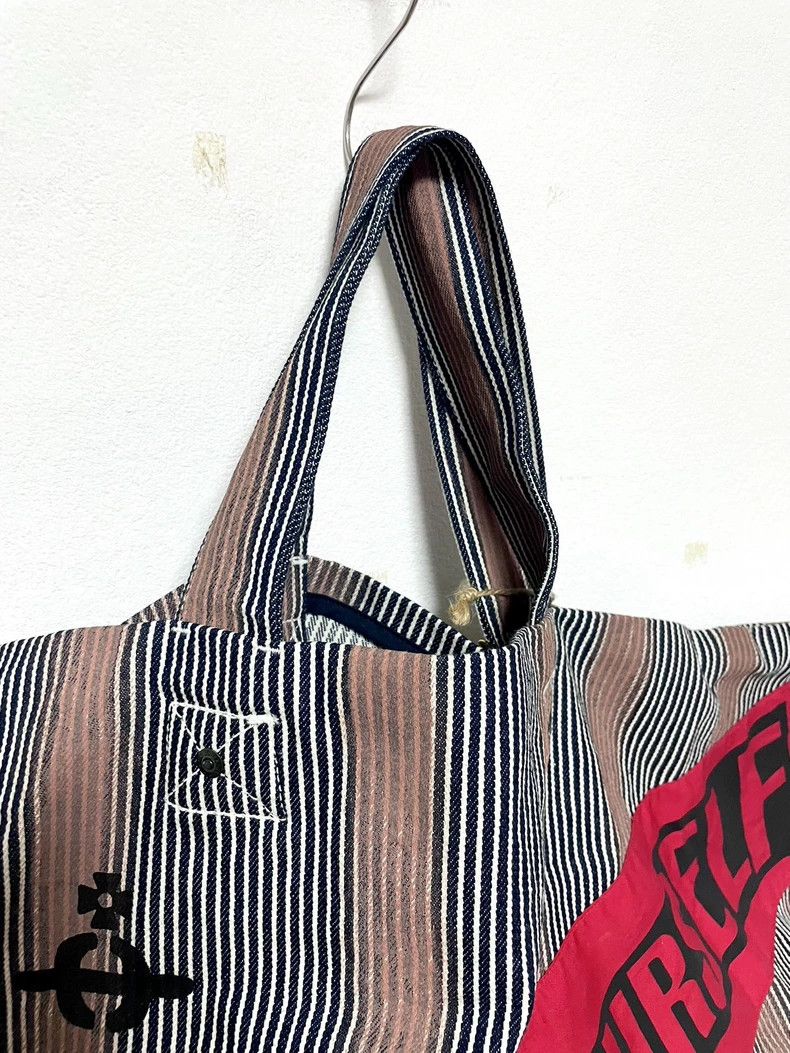 Vivienne Westwood Vivienne Westwood size os Pony print irregular stripe canva Size ONE SIZE - 8 Thumbnail