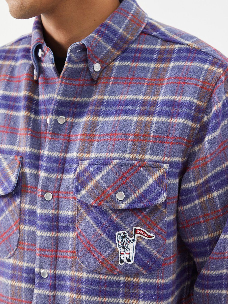 Billionaire Boys Club bbc flannel heavy shirt Size US XL / EU 56 / 4 - 9 Thumbnail