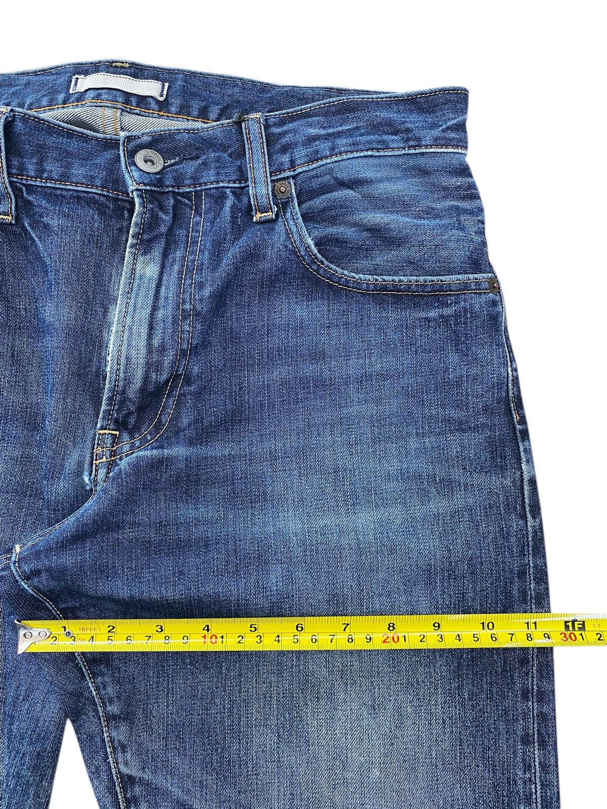 Uniqlo Uniqlo X Selvedge Faded Wash Straight Leg Style Jeans Size US 32 / EU 48 - 7 Thumbnail