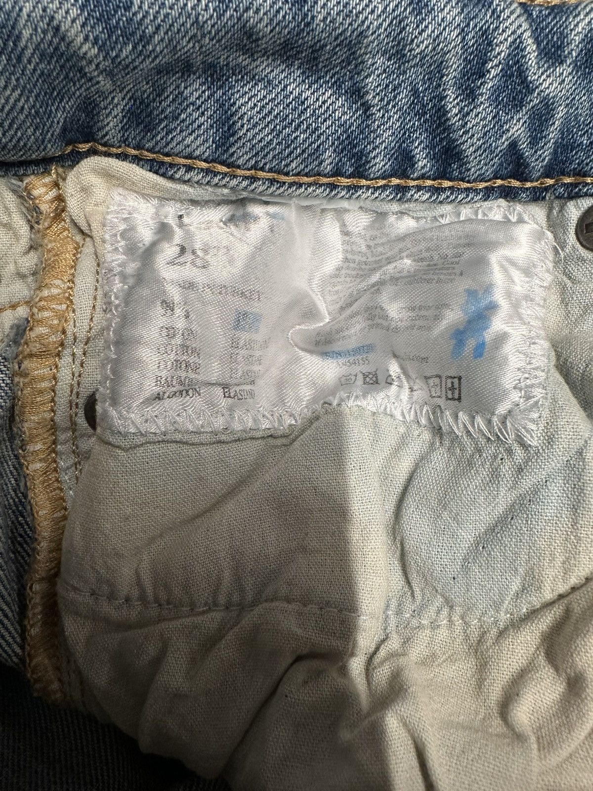 Ksubi Ksubi Spellout Distressed Blue Denim Jeans Size 28 Size US 28 / EU 44 - 5 Thumbnail