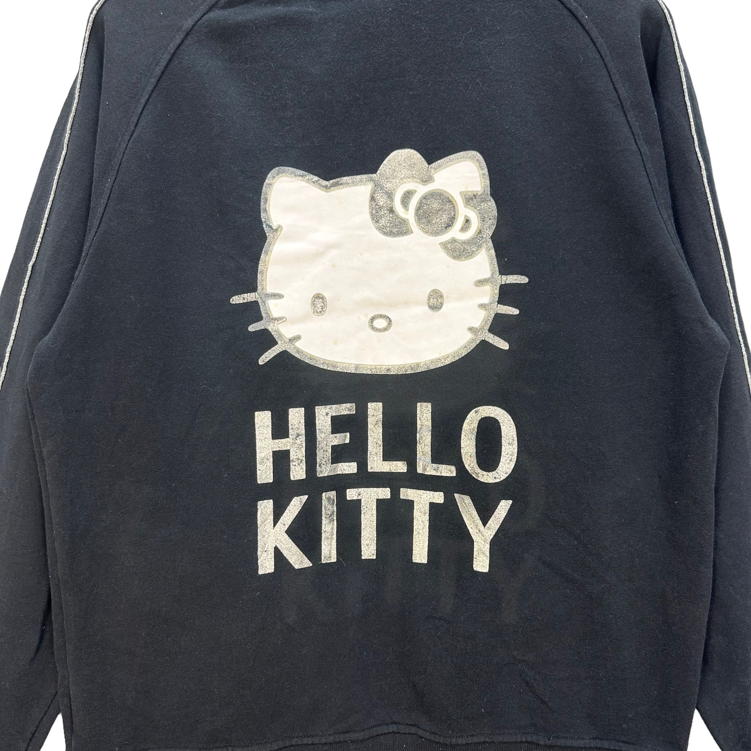 Anime HELLO KITTY BIG LOGO ZIPPER HOODIES #8485-011 Size XL / US 12-14 / IT 48-50 - 2 Thumbnail