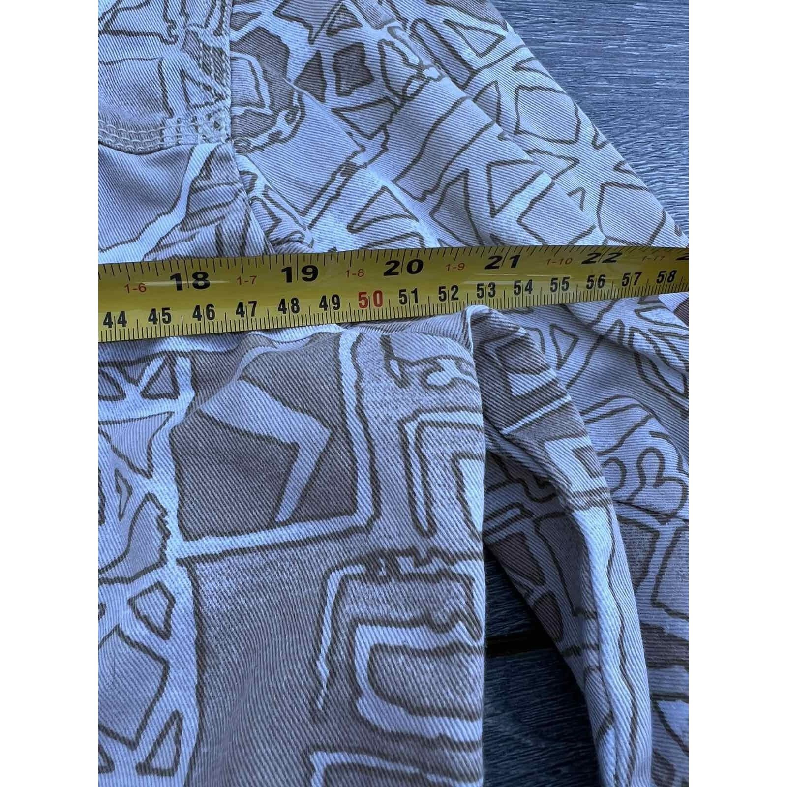 Chicos CHICO'S Women's art to wear denim jacket with Size 2 A000221 Size XS / US 0-2 / IT 36-38 - 5 Thumbnail