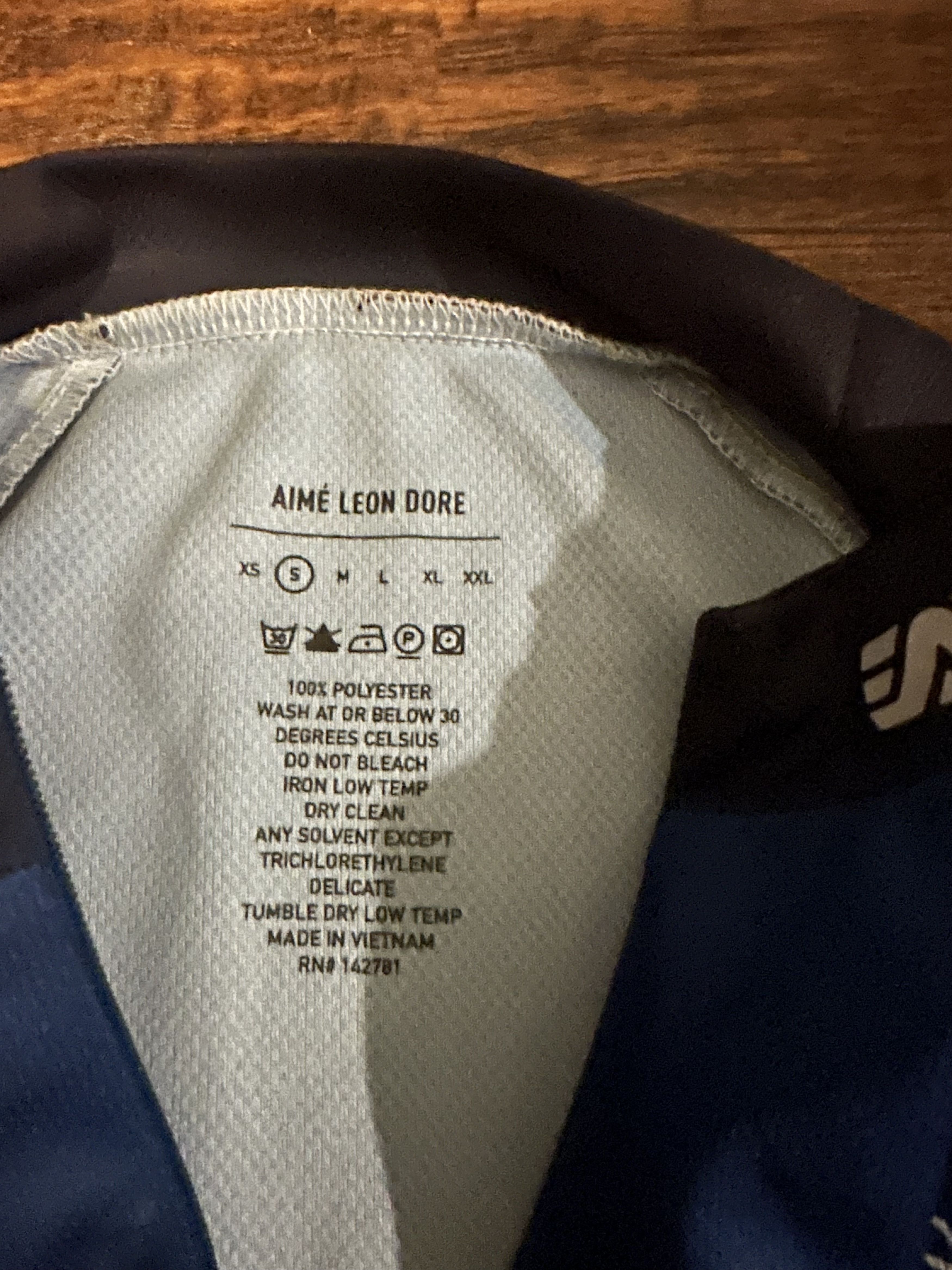 Aime Leon Dore NEW Aime Leon Dore Poly Cycling Jersey Poseidon Size US S / EU 44-46 / 1 - 3 Thumbnail