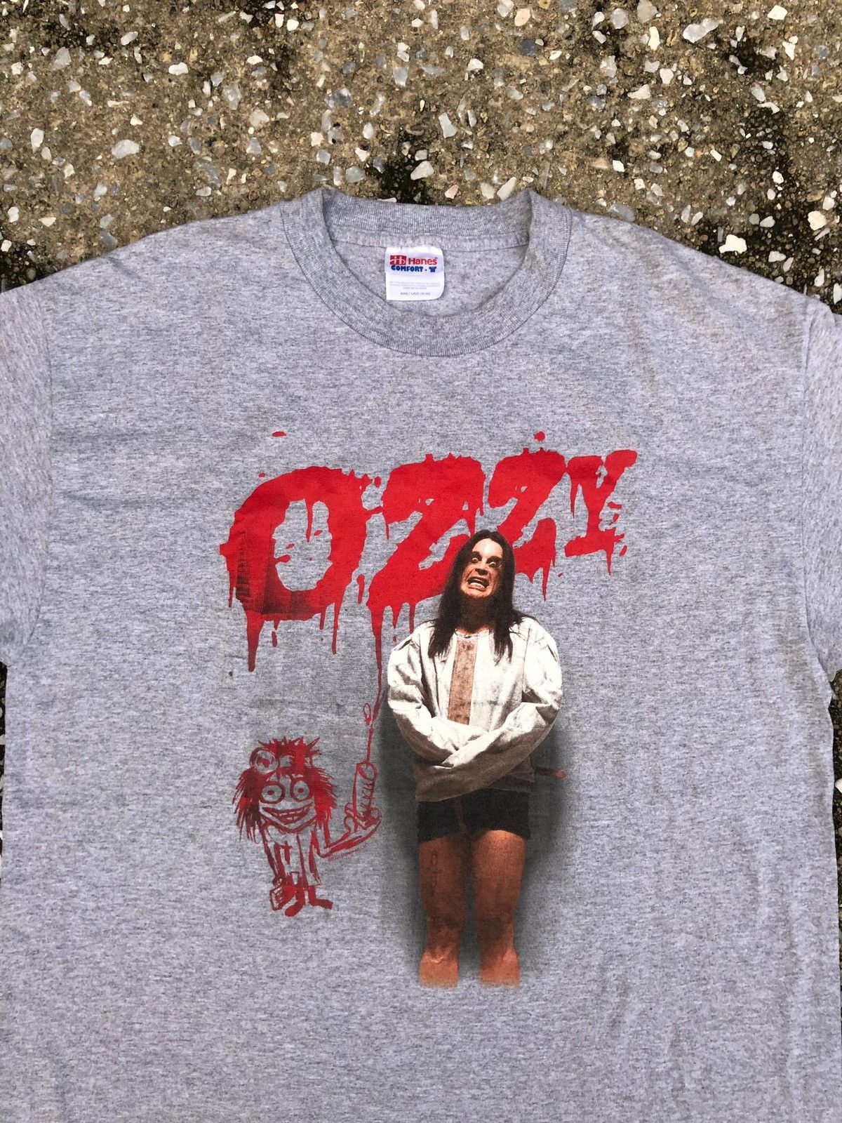 Vintage VINTAGE OZZY OSBOURNE BAND TEE Size US L / EU 52-54 / 3 - 3 Thumbnail