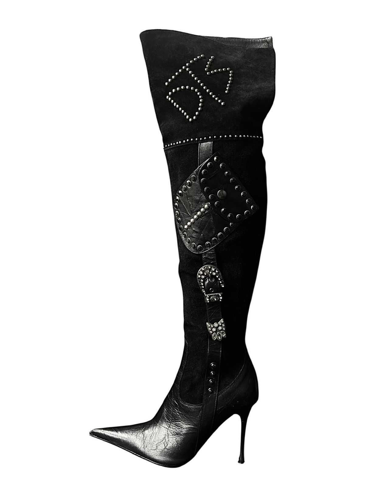Cowboy Equipment Vintage El Dantes over-the-knee high boots Size 37 Size US 7 / IT 37 - 12 Thumbnail