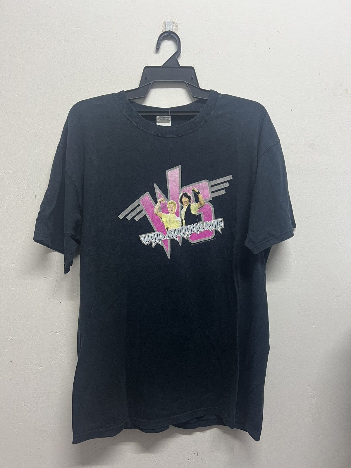 Band Tees × Vintage Vintage Wyld Stallyns Keanu Reeves Movie Tee Size US XL / EU 56 / 4 - 1 Thumbnail