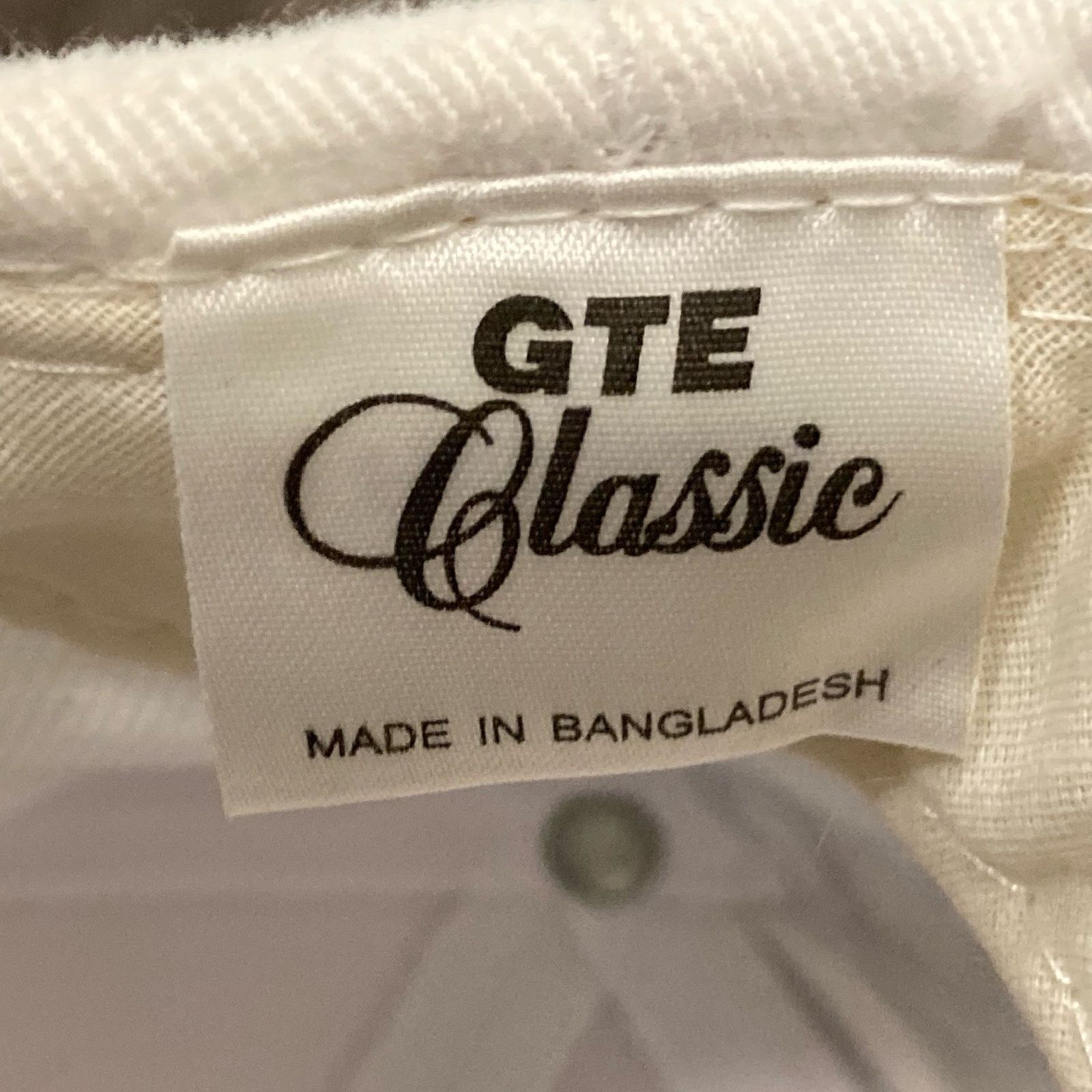Vintage Vintage GTE Classic Blue & White Snapback Hat Adjustable Size ONE SIZE - 2 Thumbnail