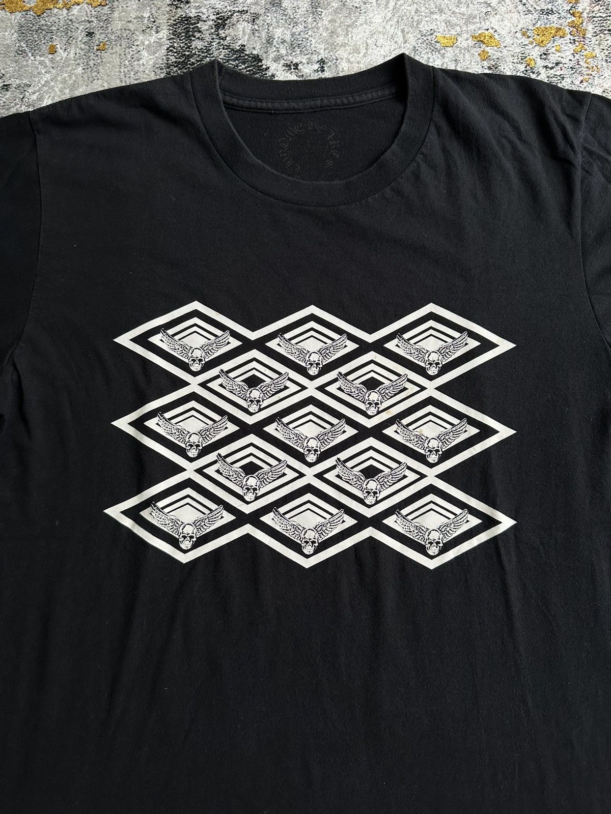 Chrome Hearts NEEDGONE > RARE ARTICLE CHROME HEARTS by FOTI SKULL TSHIRT Size US M / EU 48-50 / 2 - 5 Thumbnail