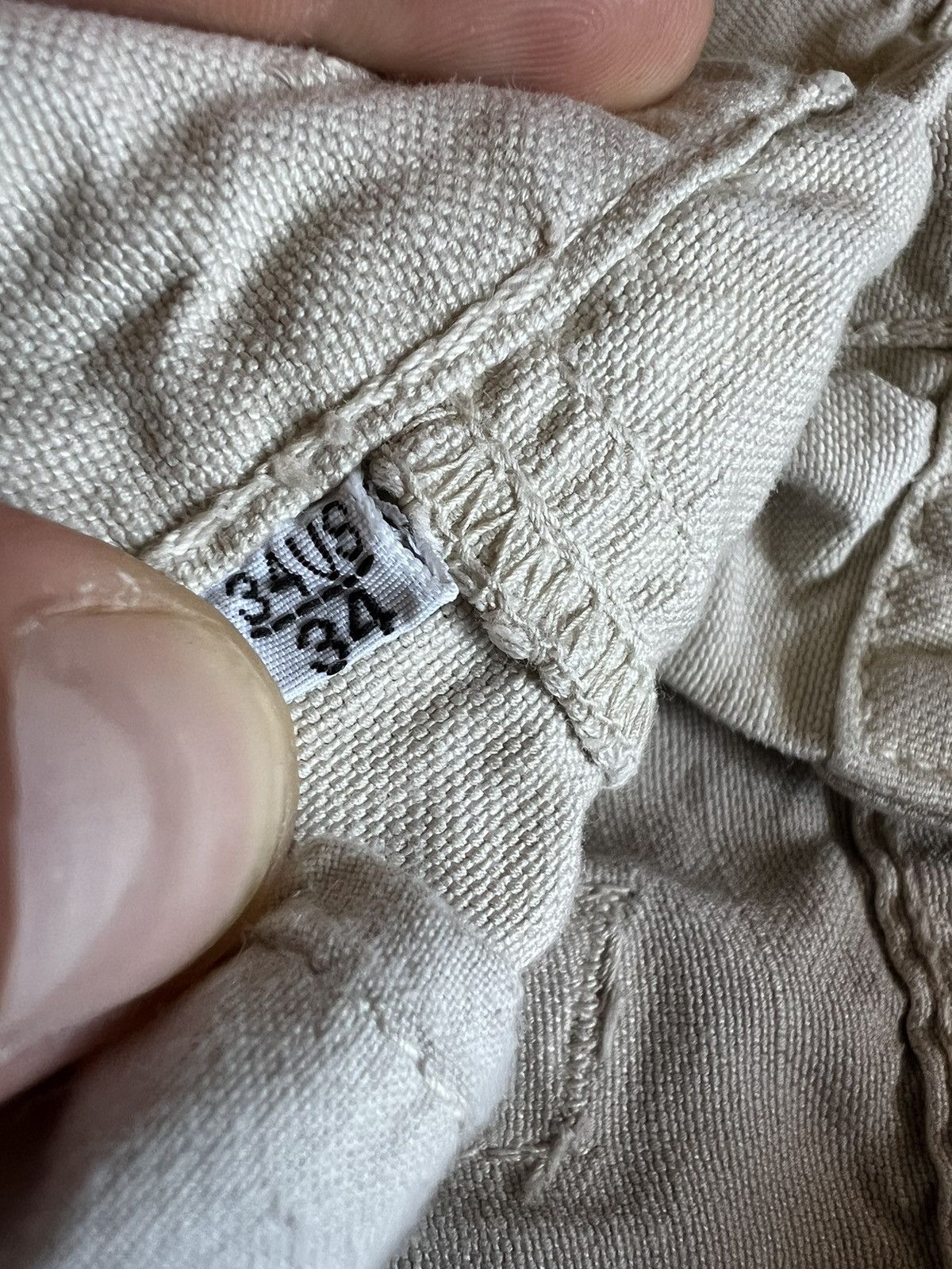 Kenzo × Vintage Kenzo homme linen pants vintage Size US 34 / EU 50 - 9 Thumbnail