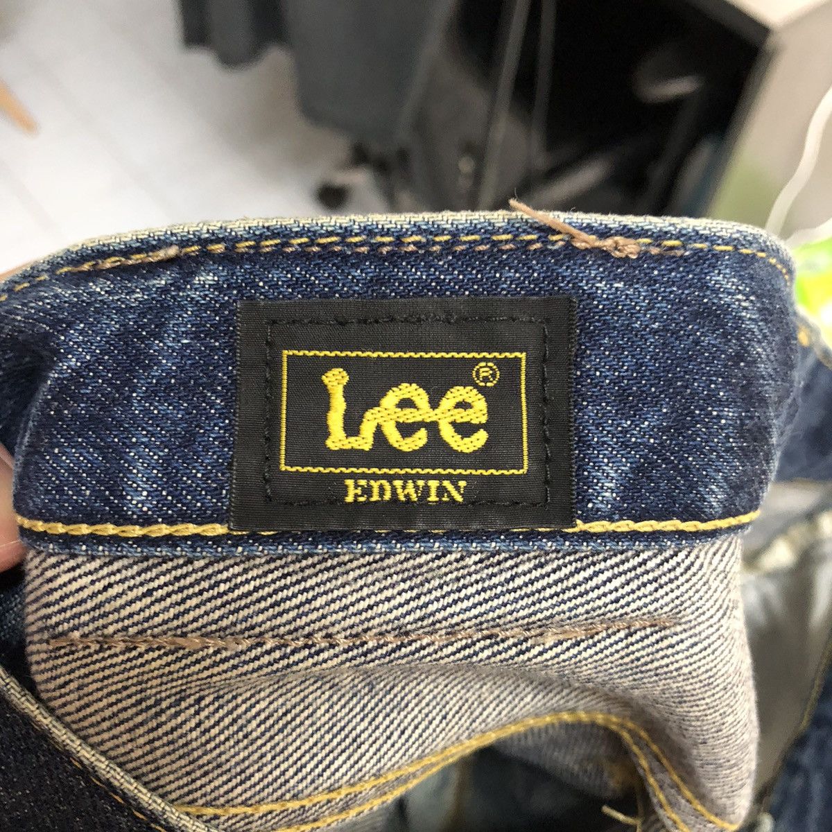 Lee DL Lee Riders Blue Distressed Denim Pants #C092 Size US 30 / EU 46 - 21 Thumbnail