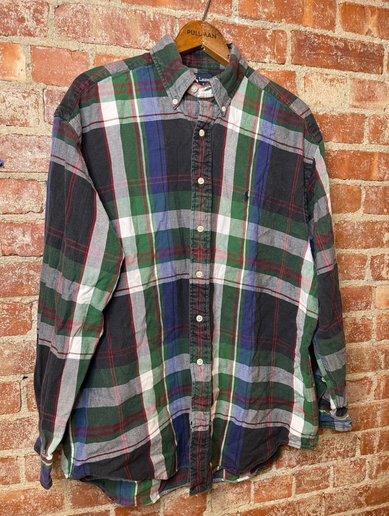 Designer × Polo Ralph Lauren × Ralph Lauren Polo Ralph Lauren Plaid Flannel Button Up Shirt Size US M / EU 48-50 / 2 - 3 Thumbnail