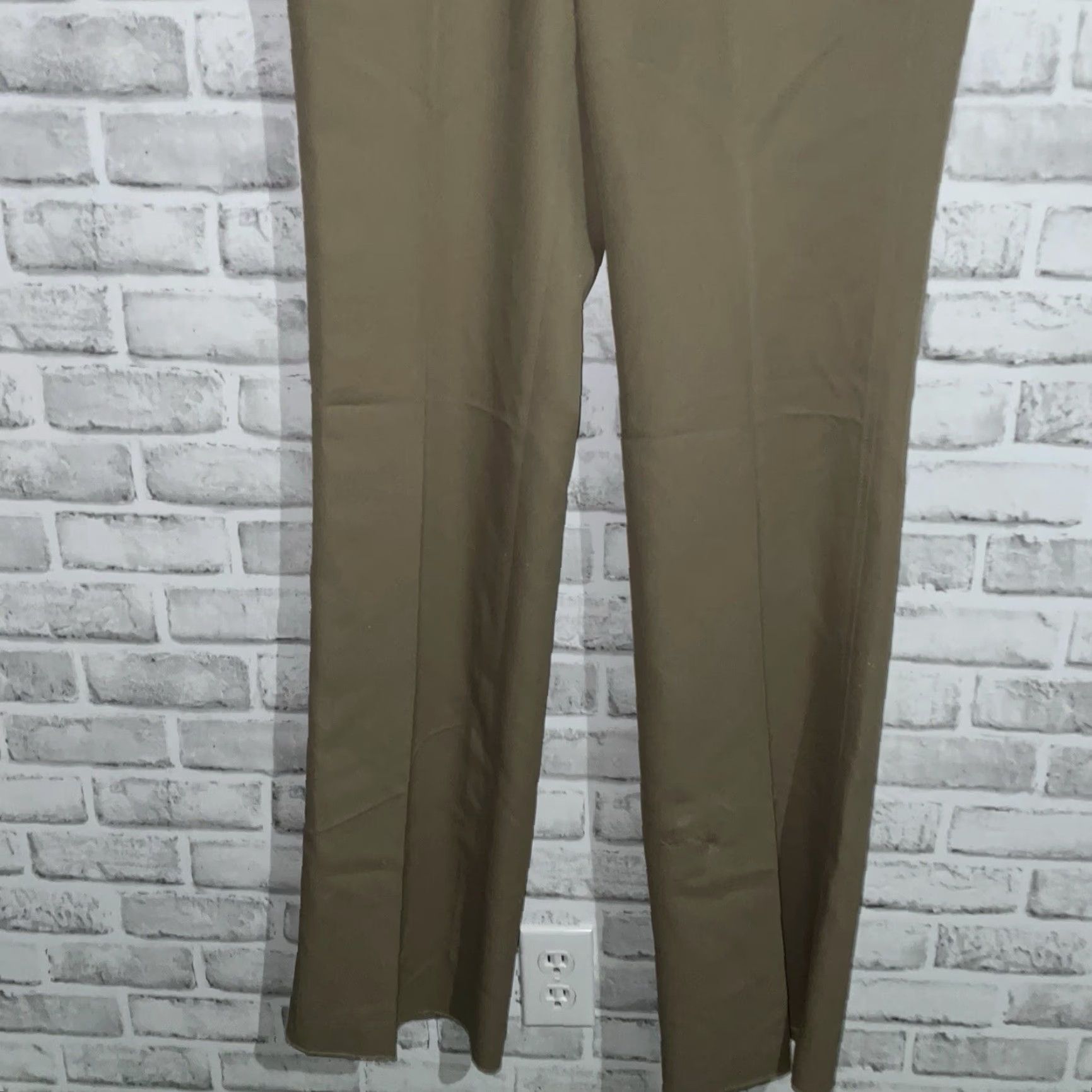 Vintage VTG NWT Ban-Rol Beige Rockabilly Polyester Pants Mens Size 36R Unhemmed Size US 36 / EU 52 - 3 Thumbnail