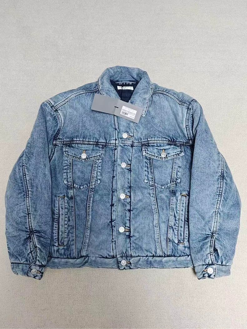 Balenciaga Balenciaga 22fw Padded wash jeans cotton-padded jacket-2506 Size US S / EU 44-46 / 1 - 1 Thumbnail