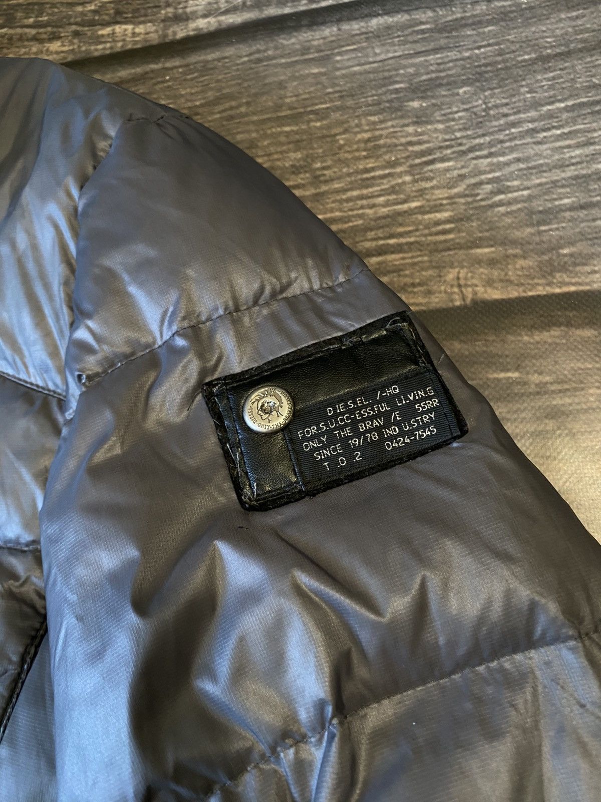 Diesel 90’s Diesel Qualted Vintage Duck Down Jacket Size US XL / EU 56 / 4 - 6 Thumbnail