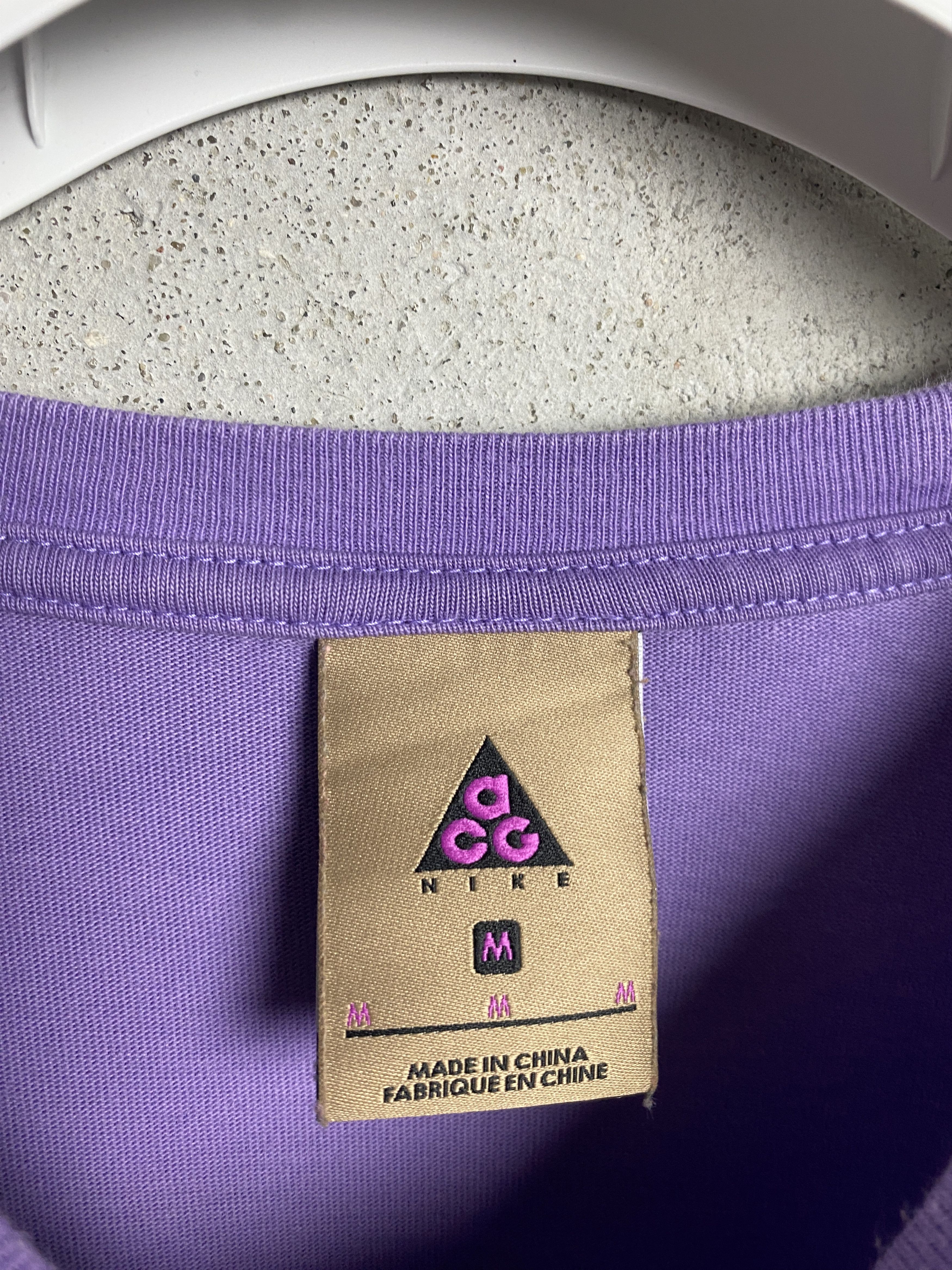 Nike ACG Nike ACG big logo long sleeve t-shirt tee outdoor gorpcore Size US M / EU 48-50 / 2 - 3 Thumbnail