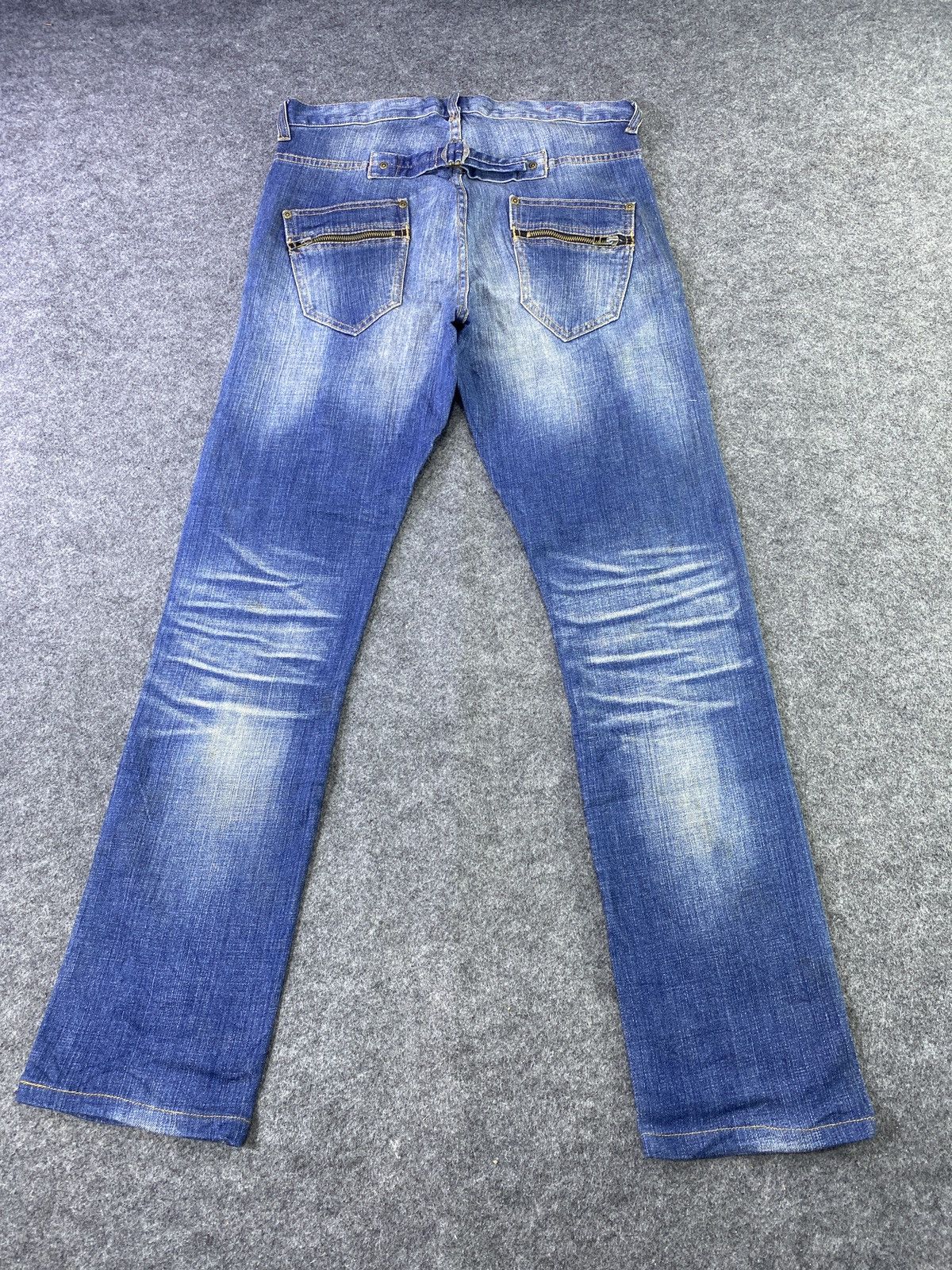 Japanese Brand × Jean Garage Label Blue Wash Denim - J900 Size US 32 / EU 48 - 4 Thumbnail