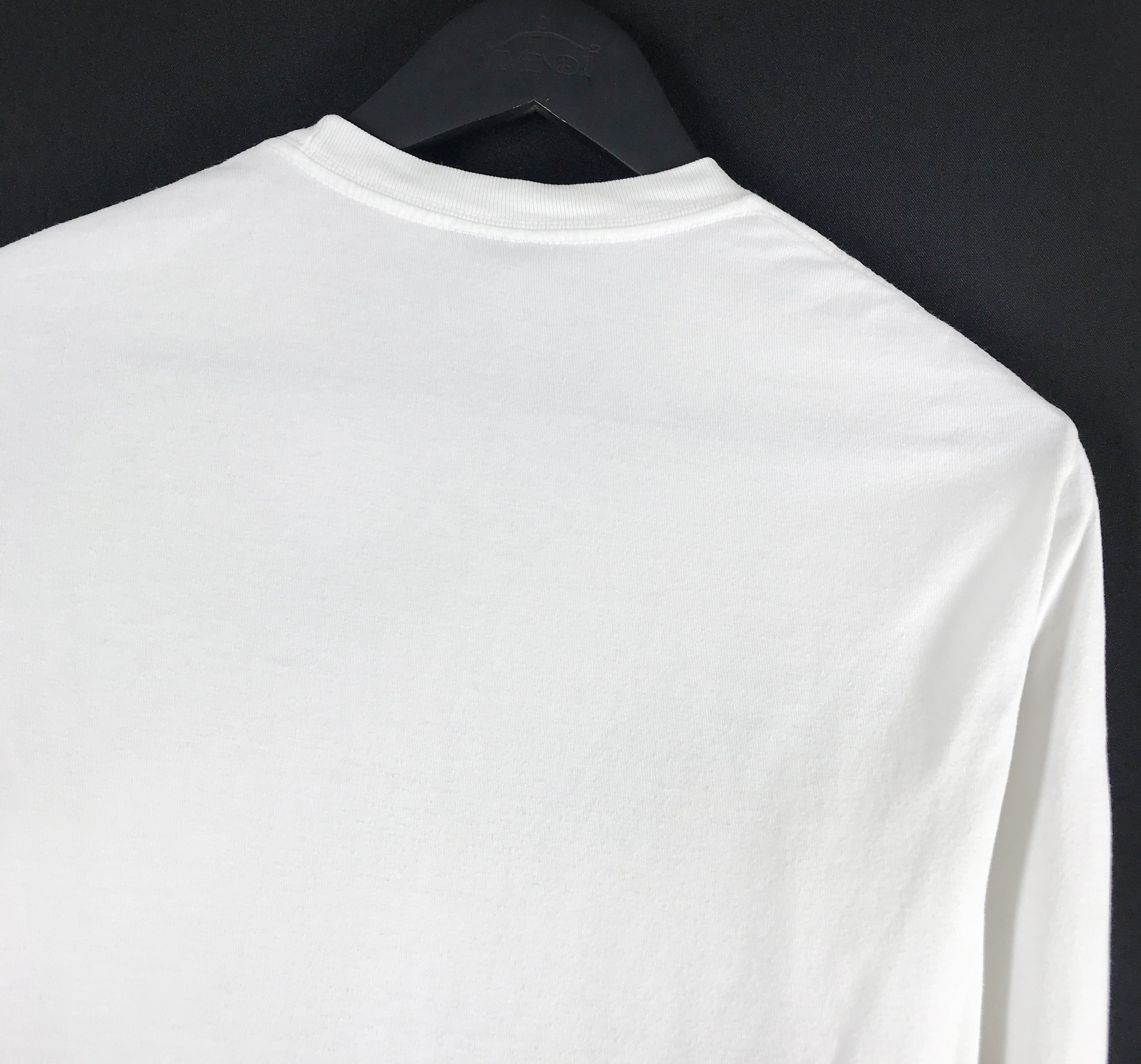 Stussy × Vintage VTG Stussy Long Sleeve White T-Shirt Hate and Love Size S Size US S / EU 44-46 / 1 - 9 Thumbnail