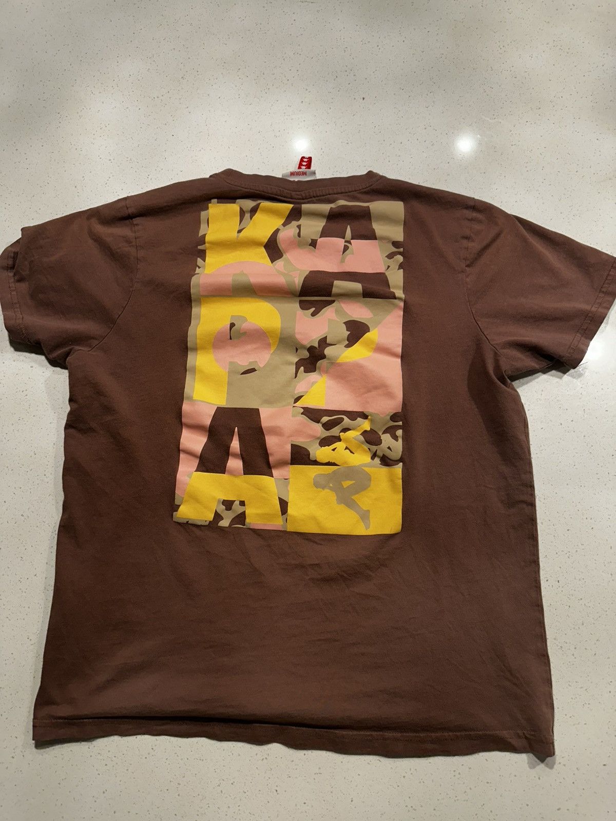 Kappa Brown Kappa T-Shirt Size US M / EU 48-50 / 2 - 2 Thumbnail