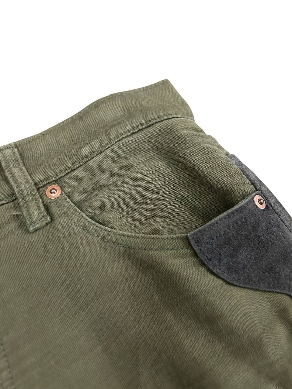 Comme des Garcons Homme Archive A/W 2001 CDG Homme Cowhide Patches Pant Size US 31 - 11 Thumbnail