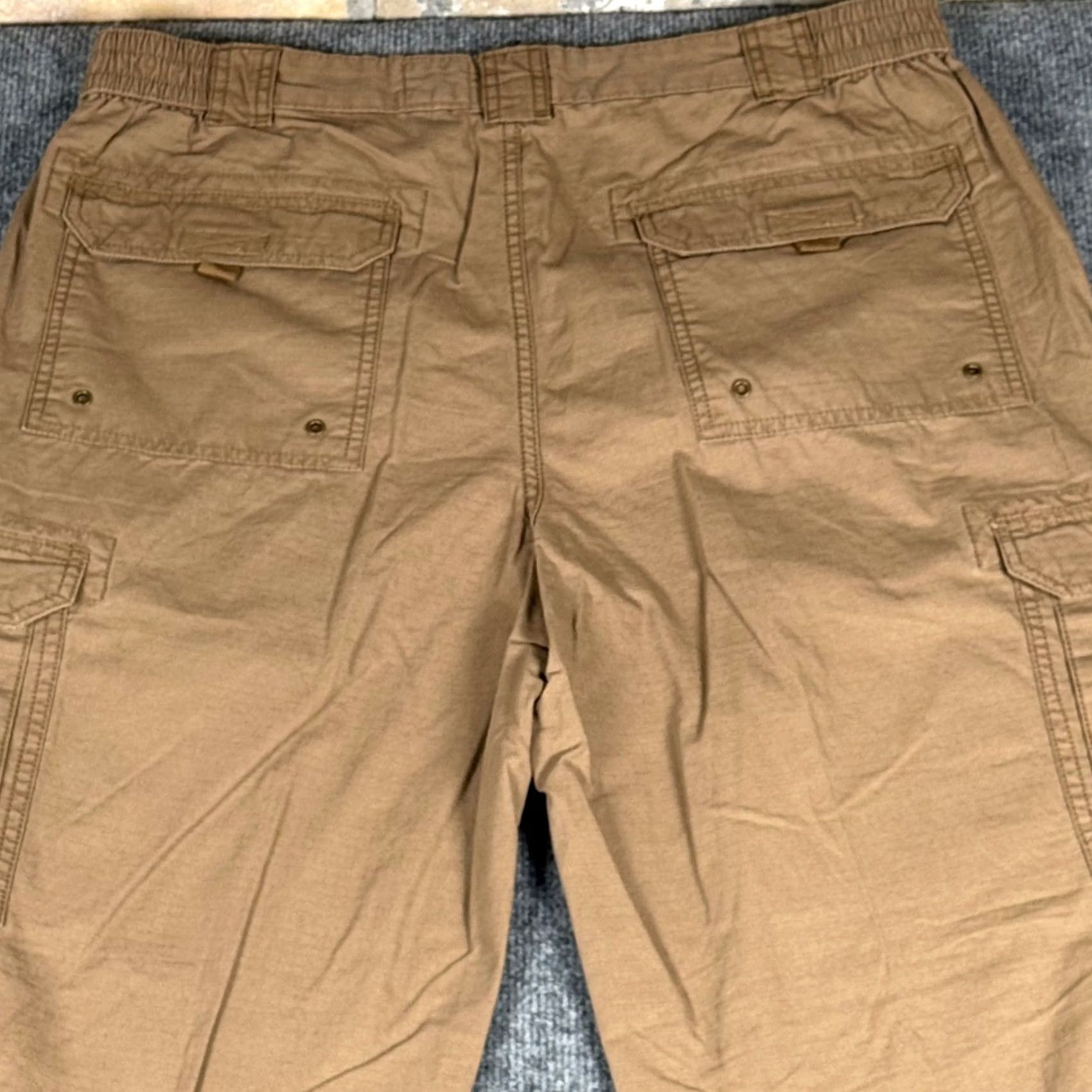 Vintage Red Head Cargo Pants 37x30 Beige Ripstop Canvas Utility Tactical Field Outdoor Mens Pants Regular Inseam 30" Size US 37 - 5 Thumbnail