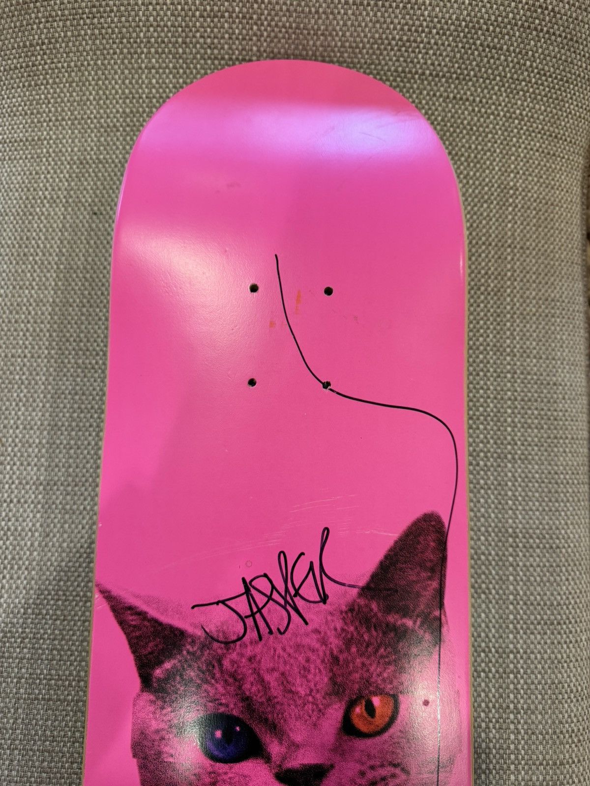 Golf Wang Odd Future Shark Cat Deck – Signed by Tyler & OFWGKTA Size ONE SIZE - 4 Thumbnail