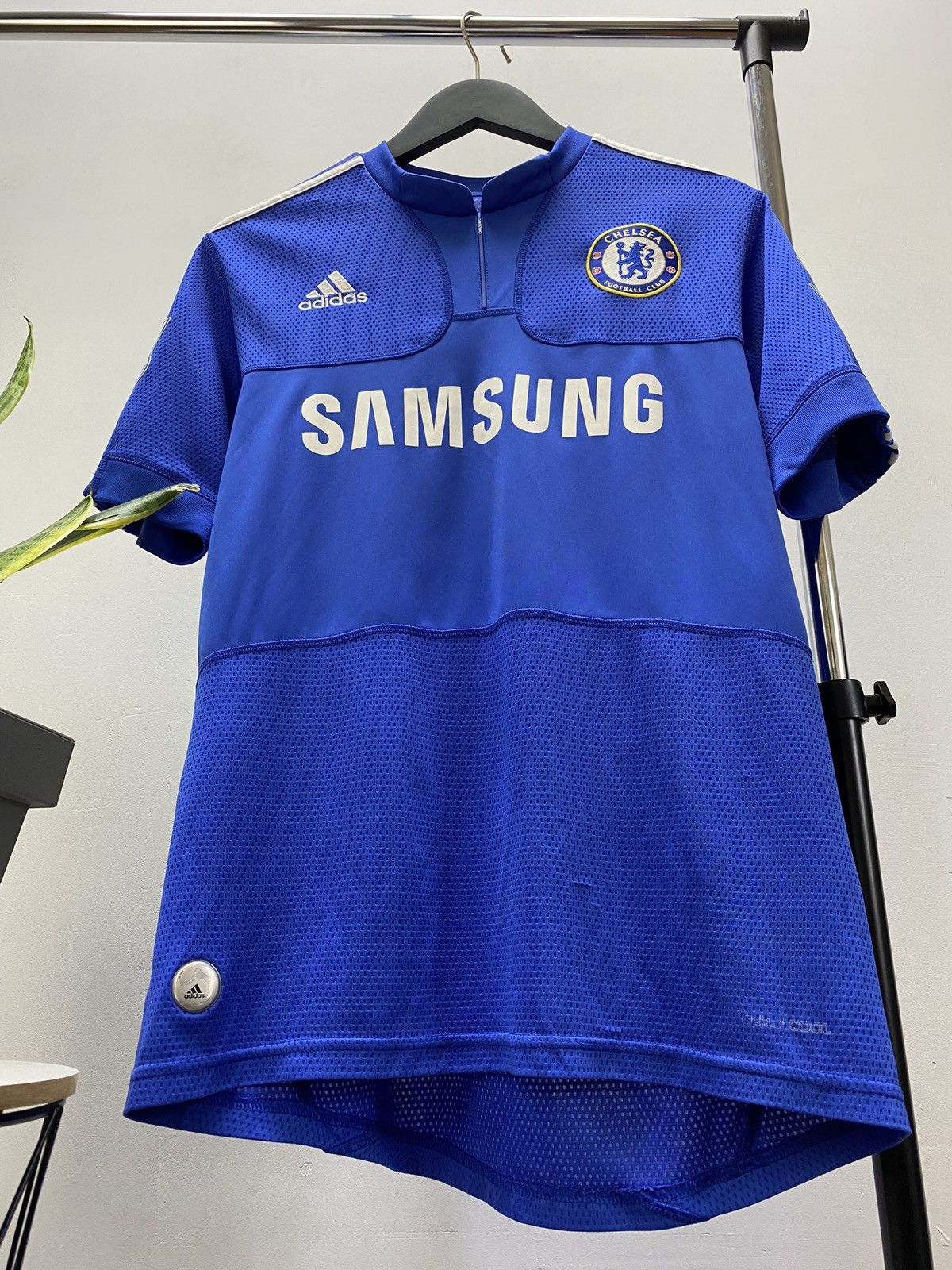 Adidas × Chelsea Soccer Chelsea Frank Lampard 2009 Home Jersey Soccer Football Shirt Size US S / EU 44-46 / 1 - 3 Thumbnail