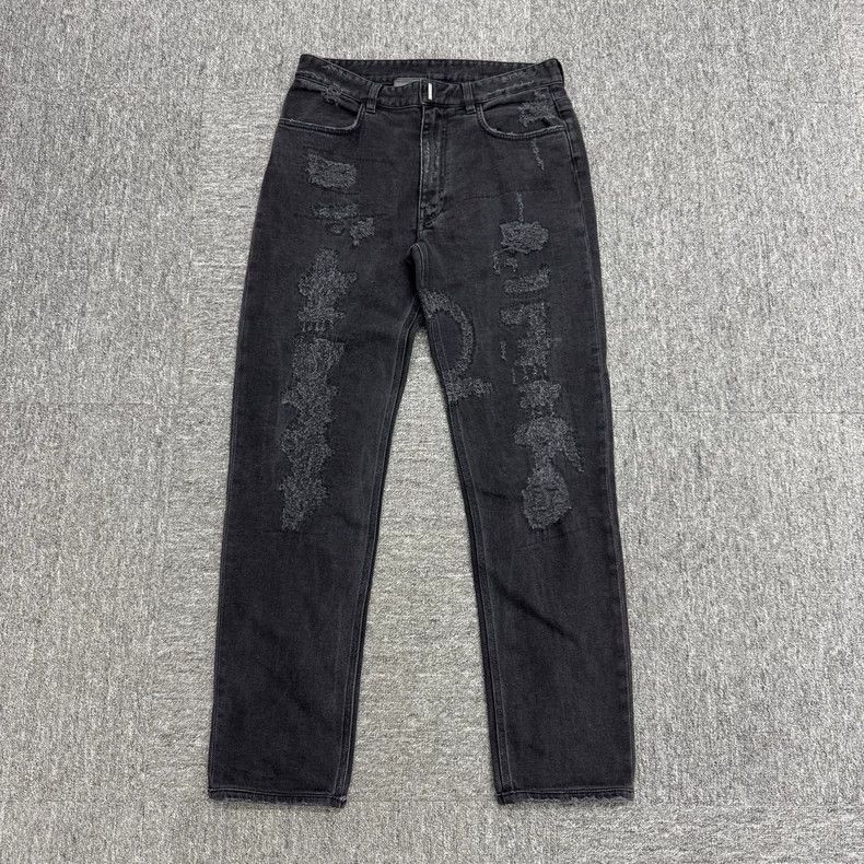 Givenchy Givenchy Ripped Distressed Jeans Size US 31 - 1 Thumbnail