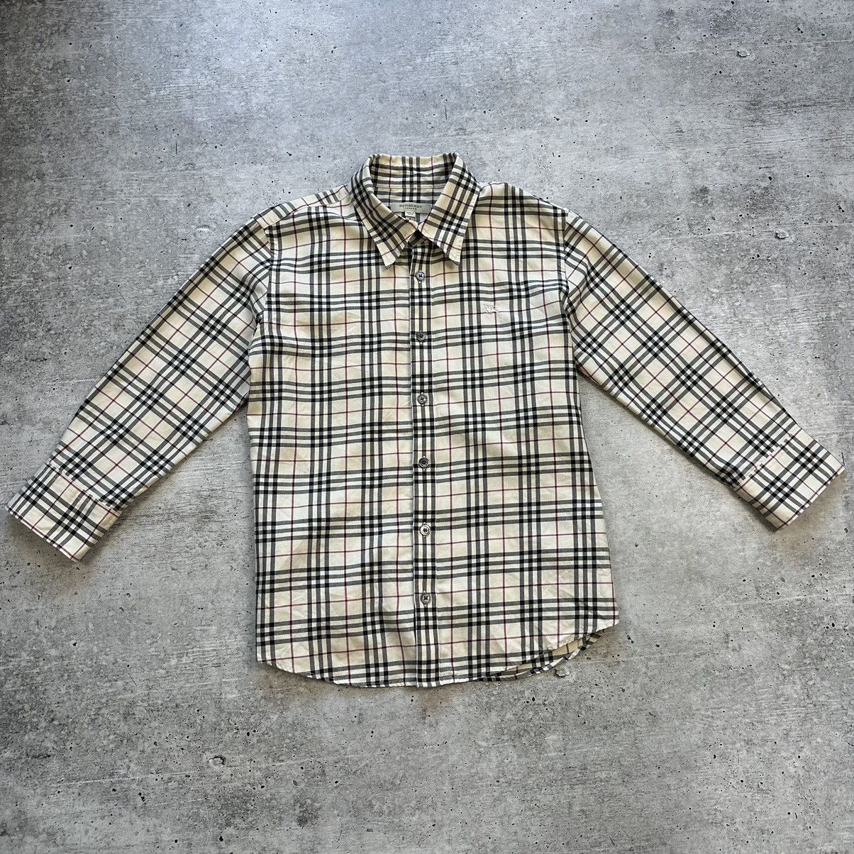 Burberry Burberry London Nova Check Button 3/4 Sleeve Shirt Size S / US 4 / IT 40 - 1 Thumbnail
