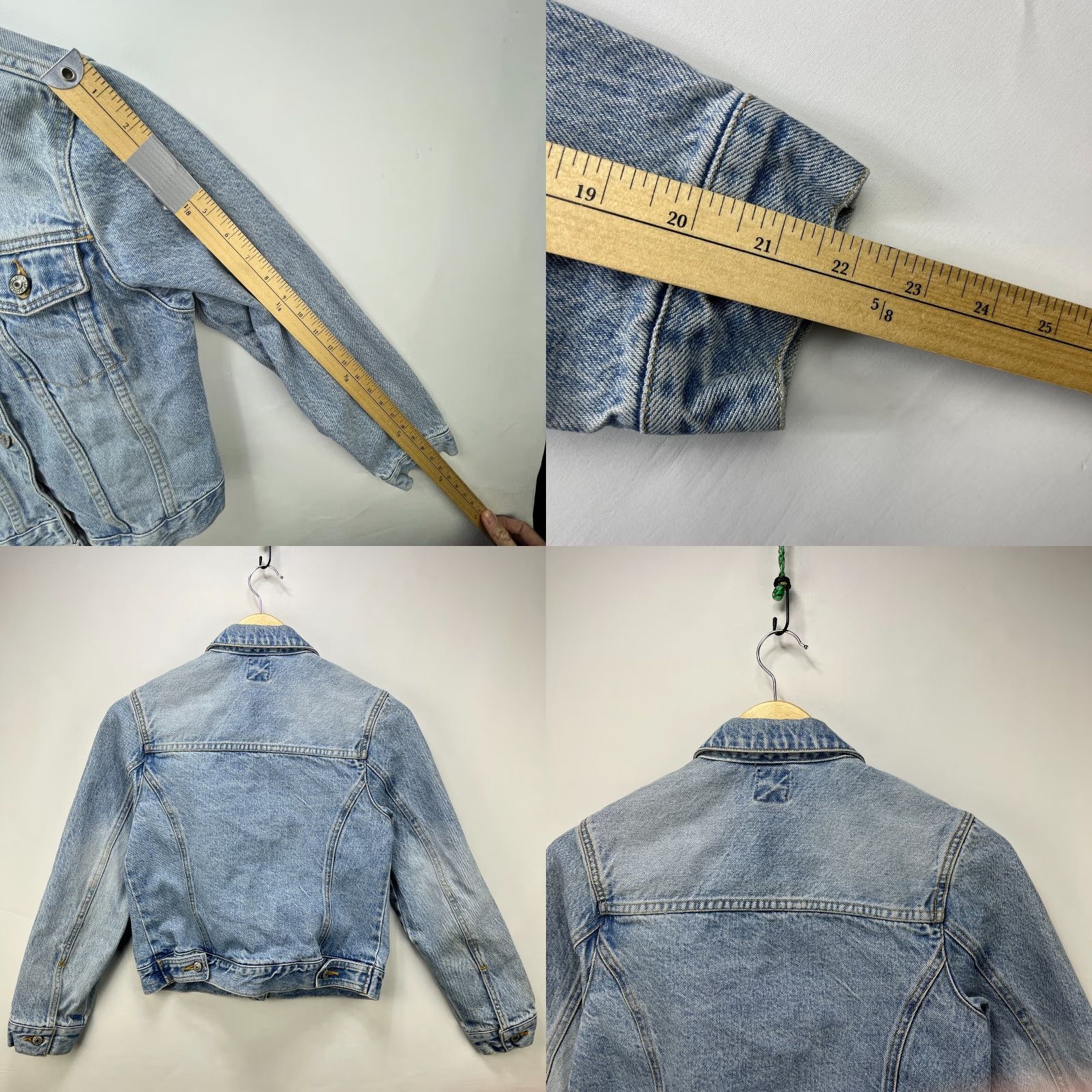 Gap VINTAGE Gap Denim Jacket Light Wash Womens S Blue Denim Jacket Retro Y2K Womens Jacket Size S / US 4 / IT 40 - 8 Thumbnail