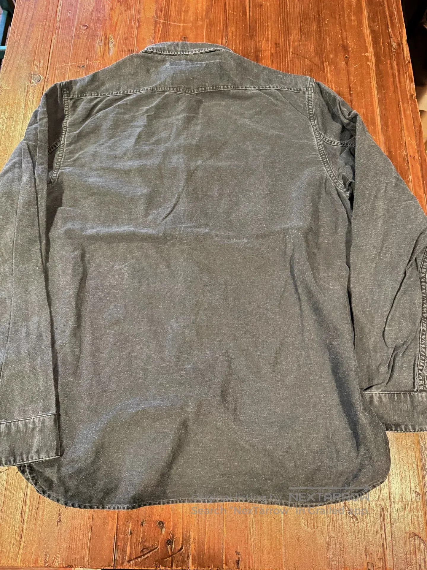 RRL Ralph Lauren RRL Ralph Lauren Black Washed Denim Shirt M. Size US M / EU 48-50 / 2 - 2 Thumbnail