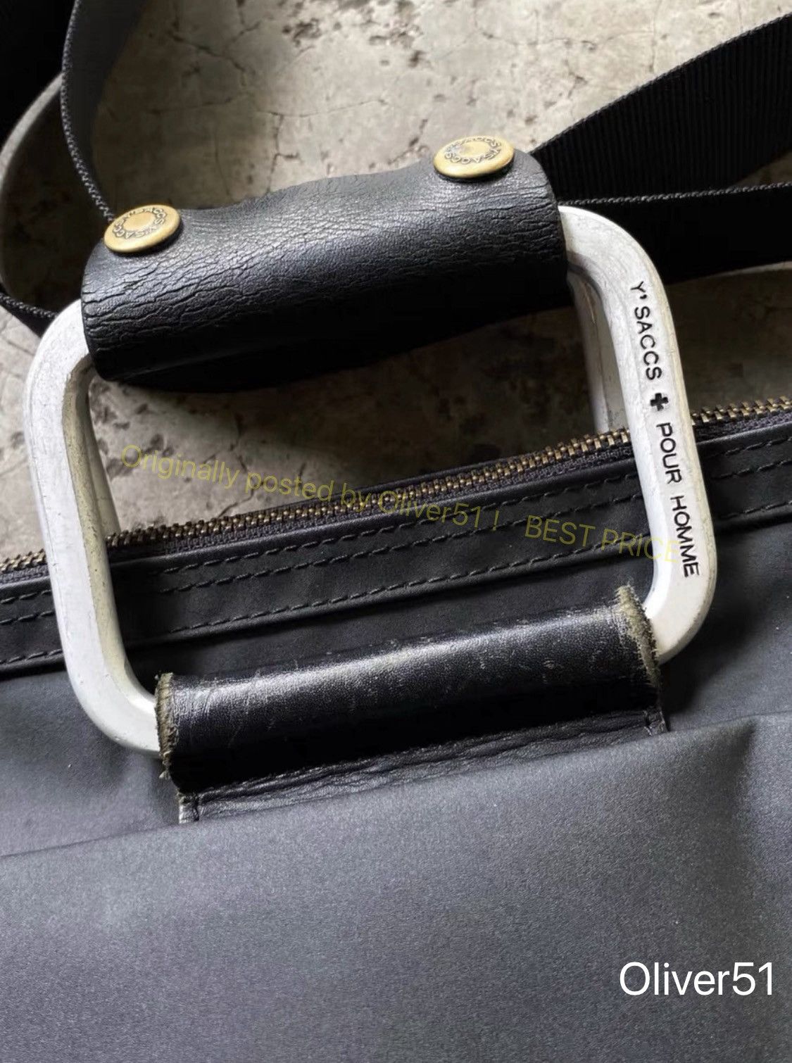 Yuji Yamada Vintage YOHJI90s Y'Saccs Pour Homme by DDDD15/2609 Size ONE SIZE - 5 Thumbnail