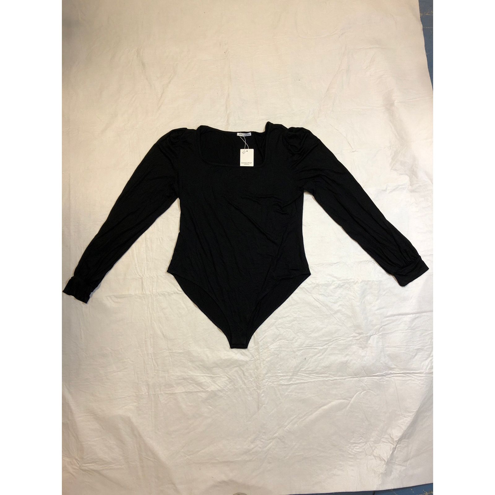 Mango Women’s Mangopop black long sleeve body suit Size XXL / US 16-18 / IT 52-54 - 1 Thumbnail