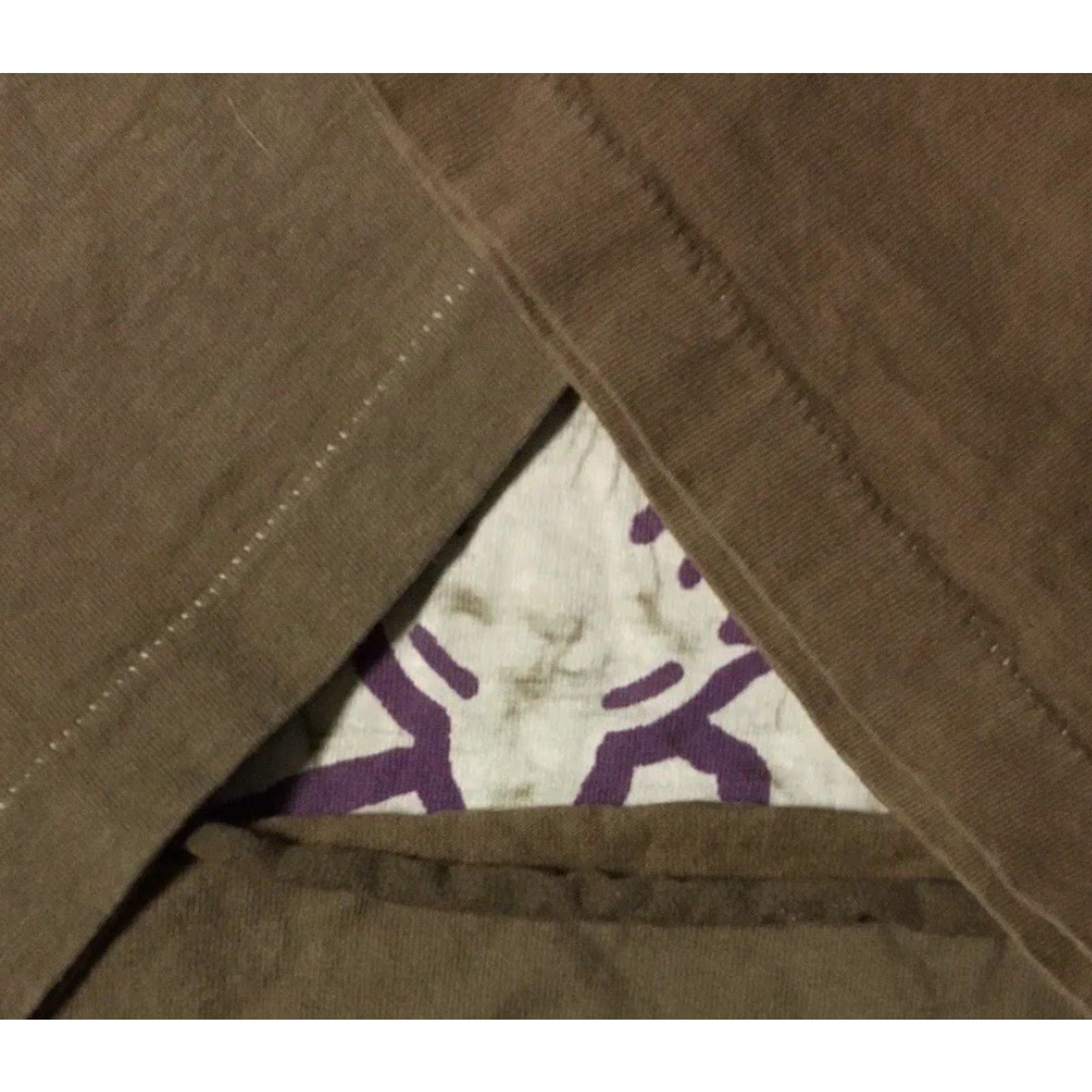 Vintage VINTAGE 90s Abstract Animal Art Faded Distress Shirt M L Boxy Nature Punk Grunge 80s Shirt Mens Brown Size US M / EU 48-50 / 2 - 3 Thumbnail