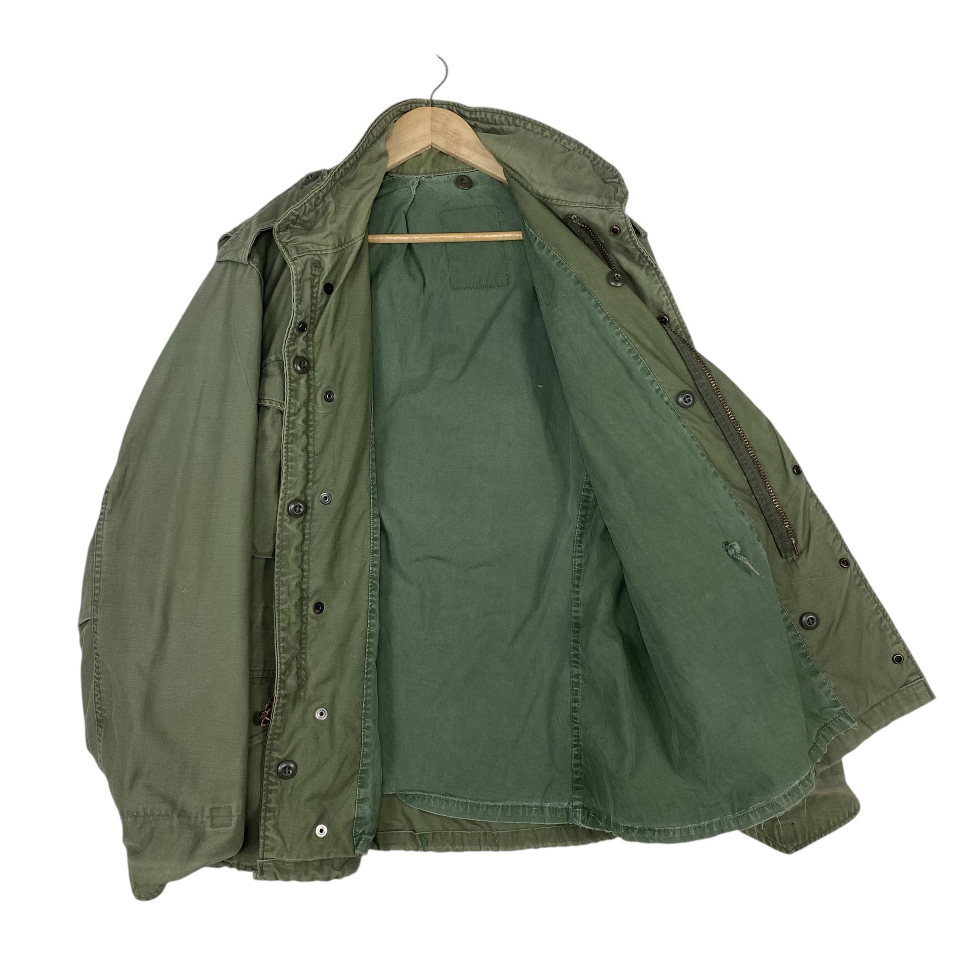 Vintage 💥1960 US ARMY M65 FIELD RARE JACKET Size US M / EU 48-50 / 2 - 8 Thumbnail