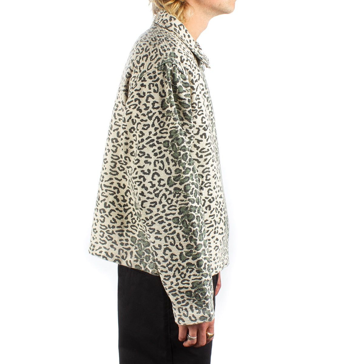 Stussy Stussy Leopard Mesh Zip Jacket Size US L / EU 52-54 / 3 - 3 Thumbnail