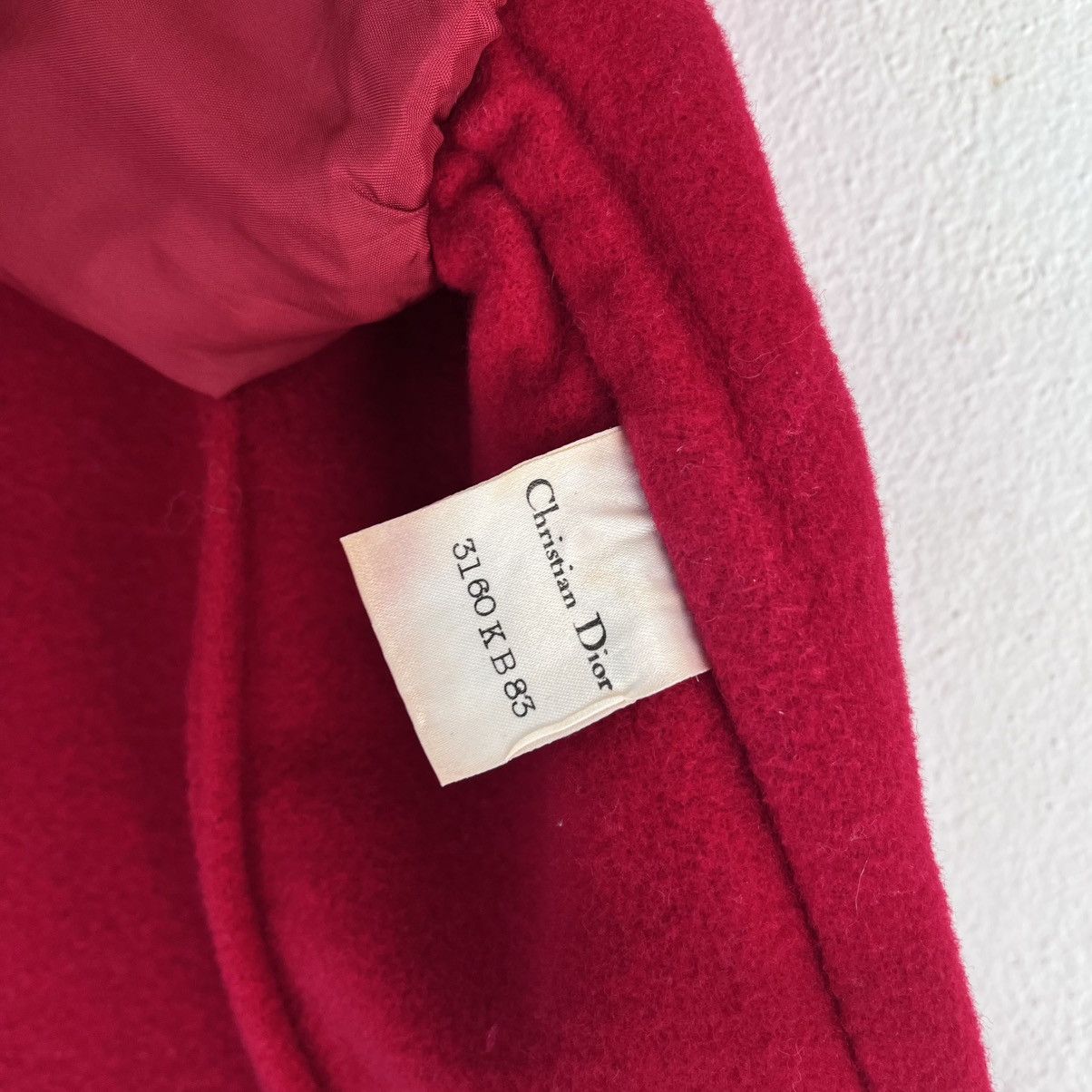 Christian Dior Monsieur Christian Dior CD Prêt-à-Porter Red Check Size S / US 4 / IT 40 - 13 Thumbnail