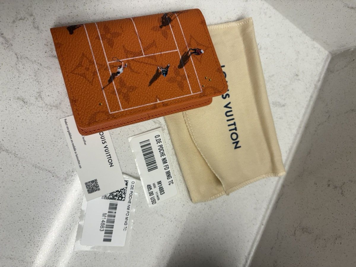 Louis Vuitton SS25 Orange Tennis Pocket Organizer Size ONE SIZE - 1 Thumbnail