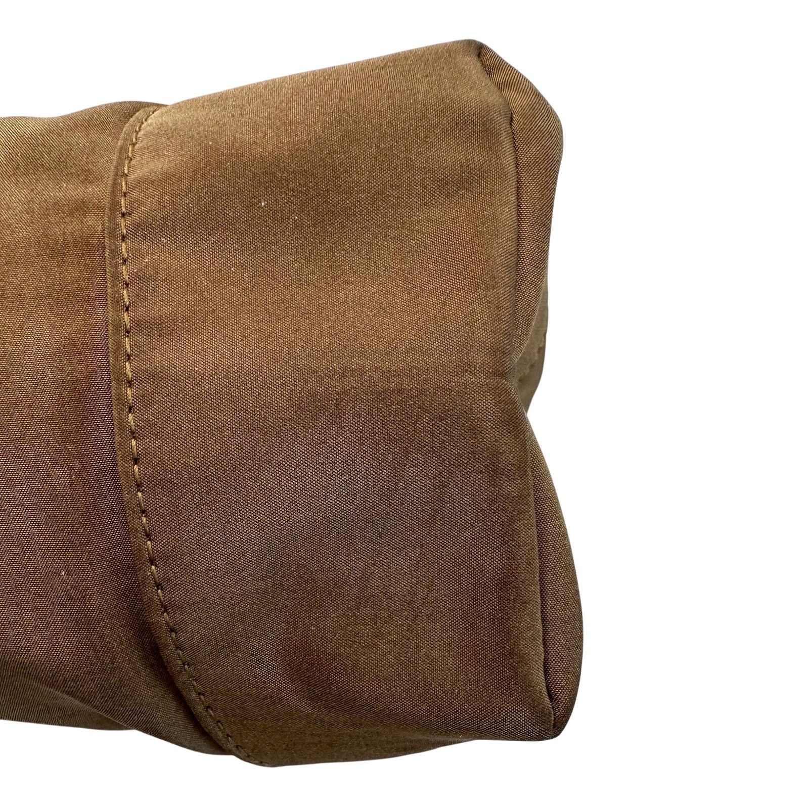 Bottega Veneta Bottega Veneta Brown Nylon Mini Bag with Mirror Size ONE SIZE - 15 Thumbnail