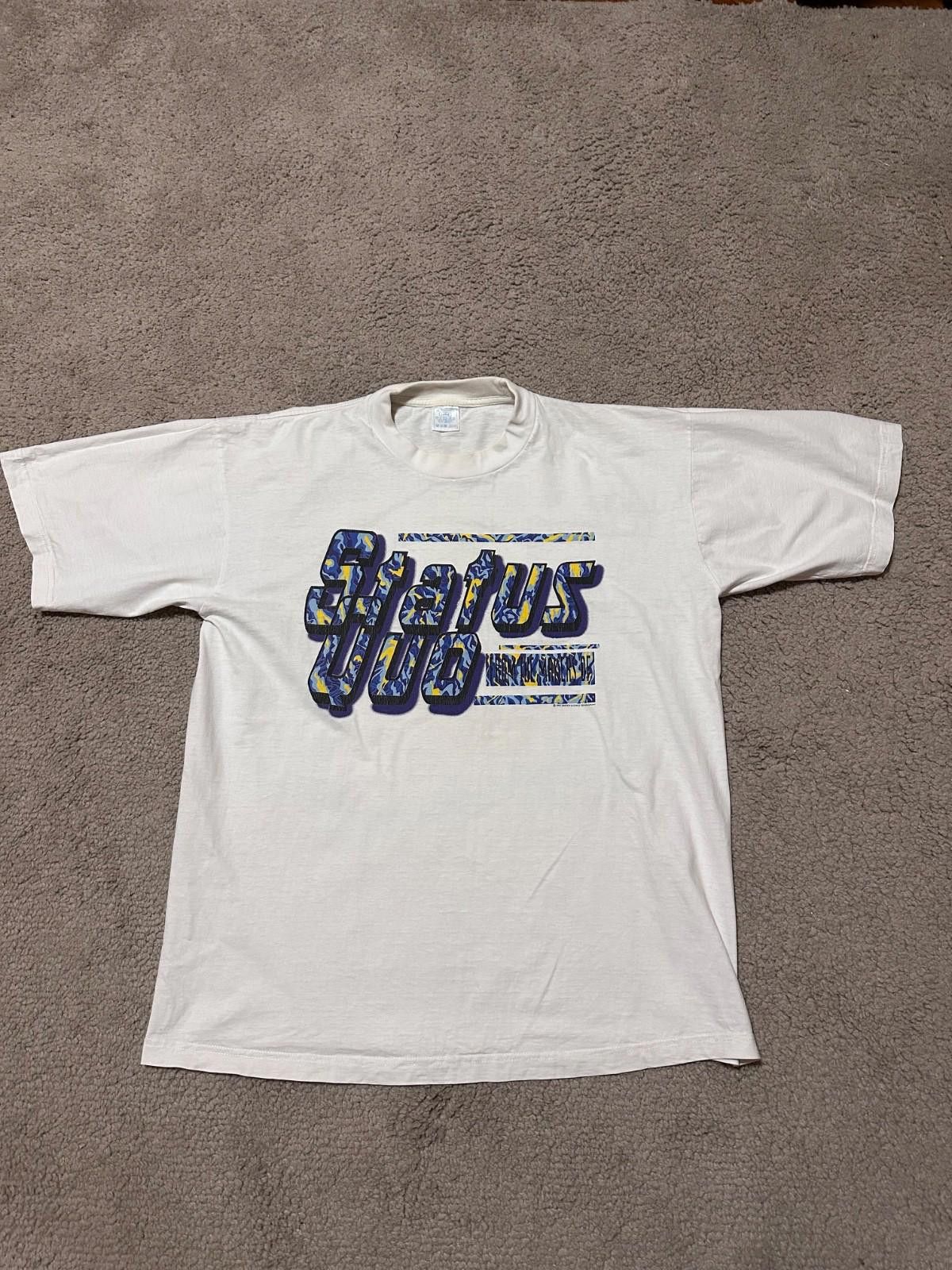 Fruit Of The Loom Status Quo Vintage T-Shirt - From The Makers Of -1995 Size US L / EU 52-54 / 3 - 1 Thumbnail