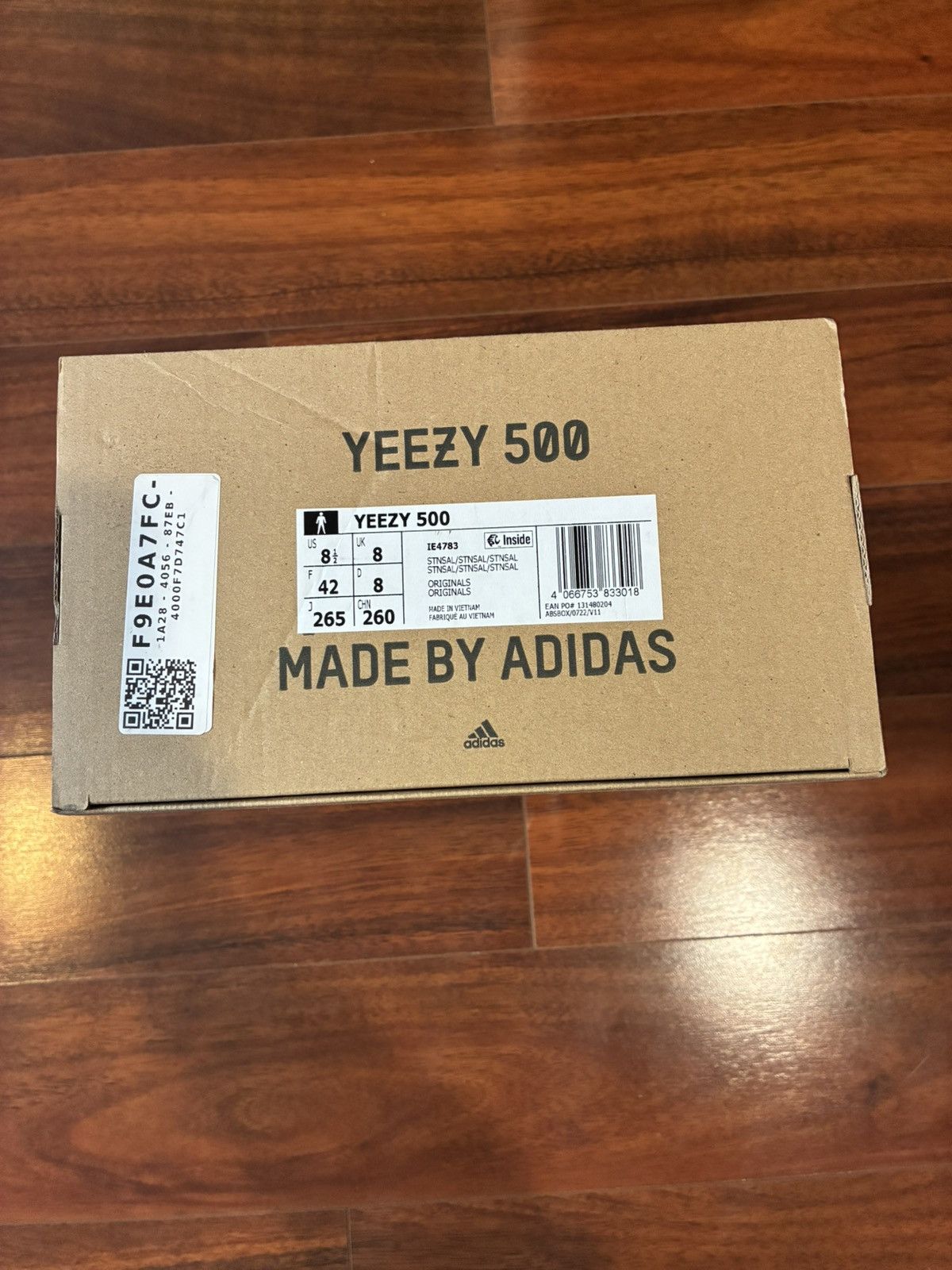 Yeezy Adidas Yeezy 500 / Stone Salt Size US 8.5 / EU 41-42 - 7 Thumbnail