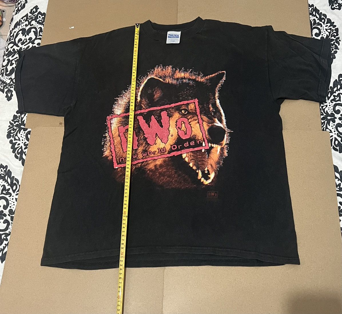 Vintage Vintage 1998 new world order , Wolf WWE Size US XL / EU 56 / 4 - 4 Thumbnail