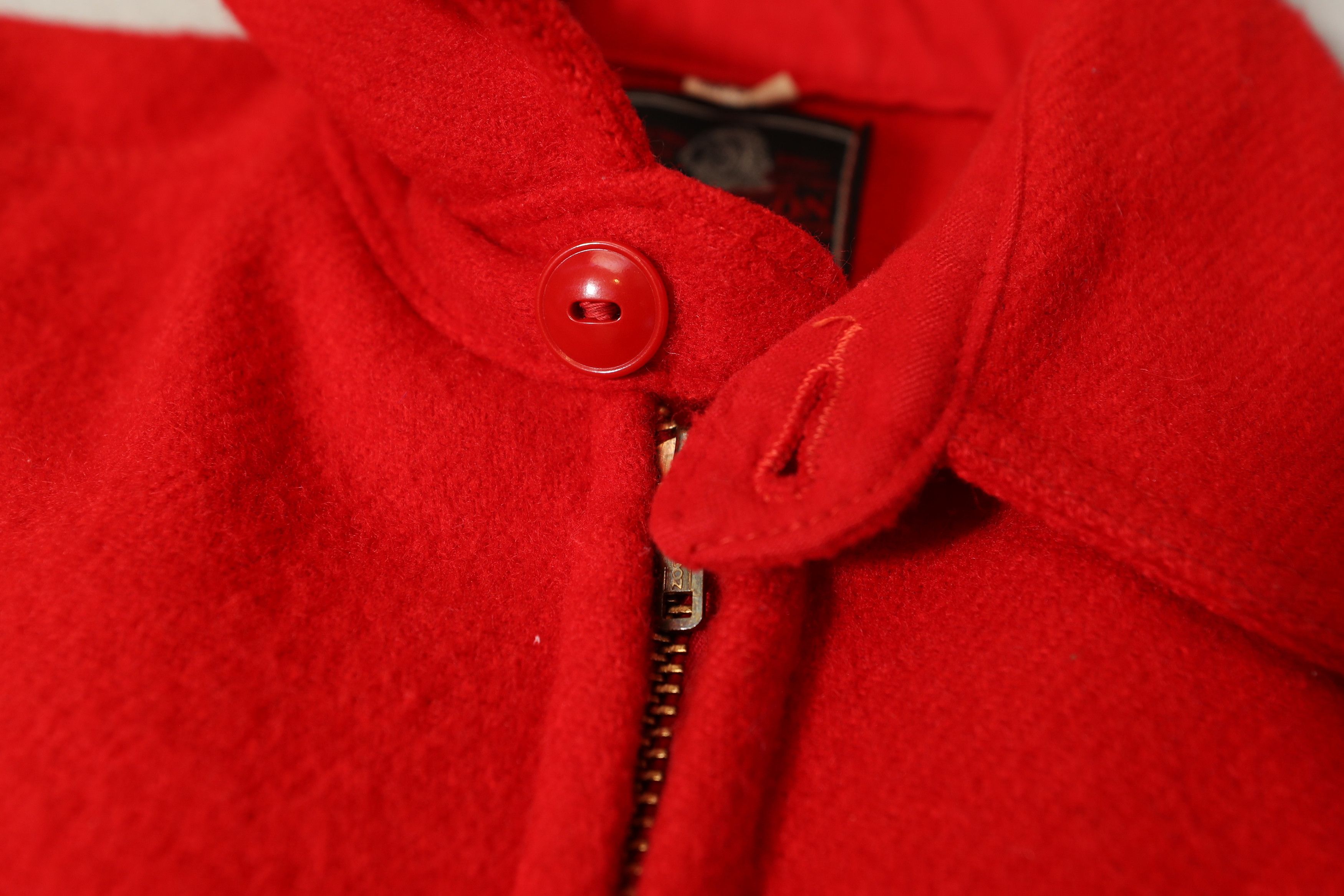 Johnson Woolen Mills Johnson Woolen Mills Red Wool Zip Hunting Tog Jacket (15) Size XL / US 12-14 / IT 48-50 - 12 Thumbnail