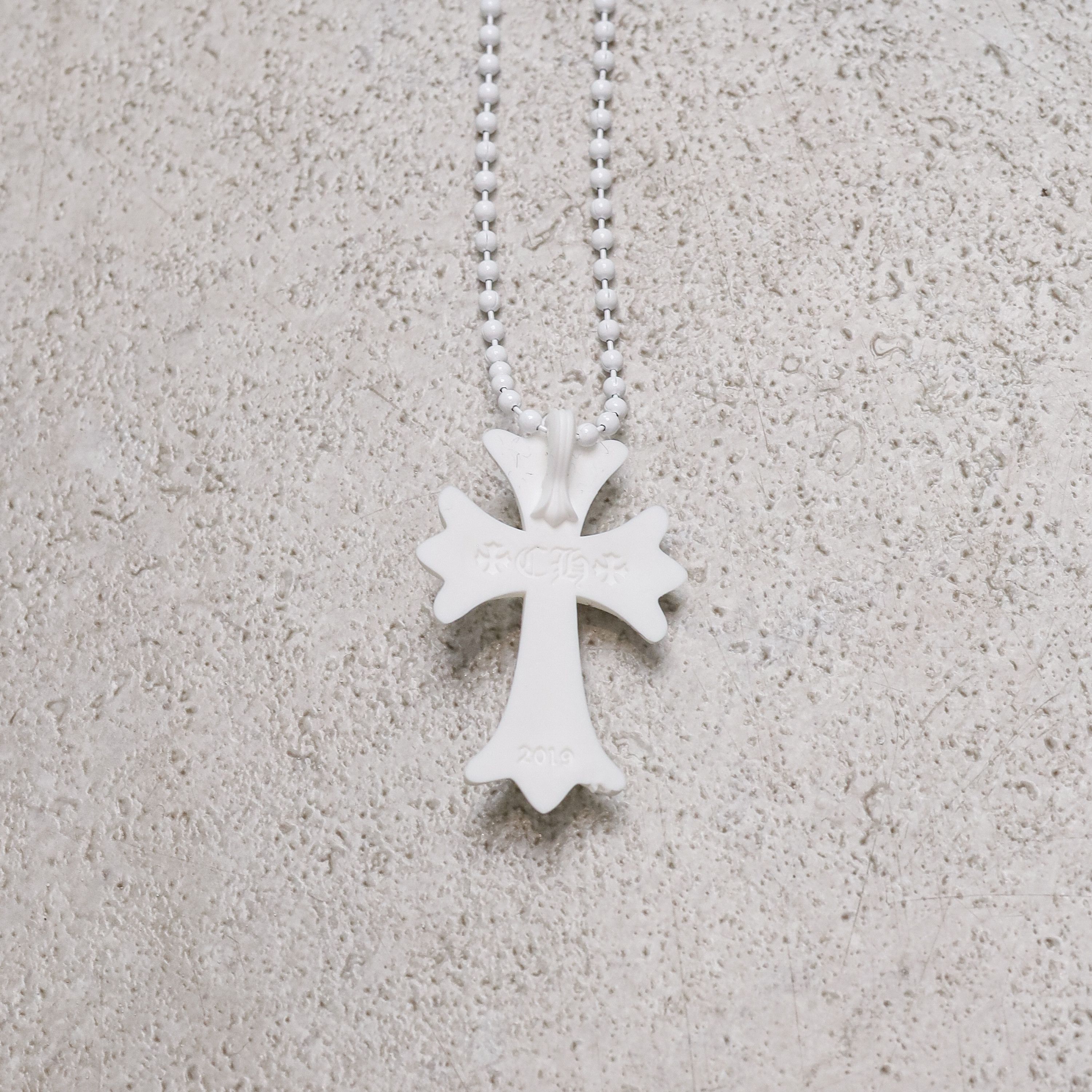 Chrome Hearts Chrome Hearts SIlichorme cross necklace white Size ONE SIZE - 6 Thumbnail