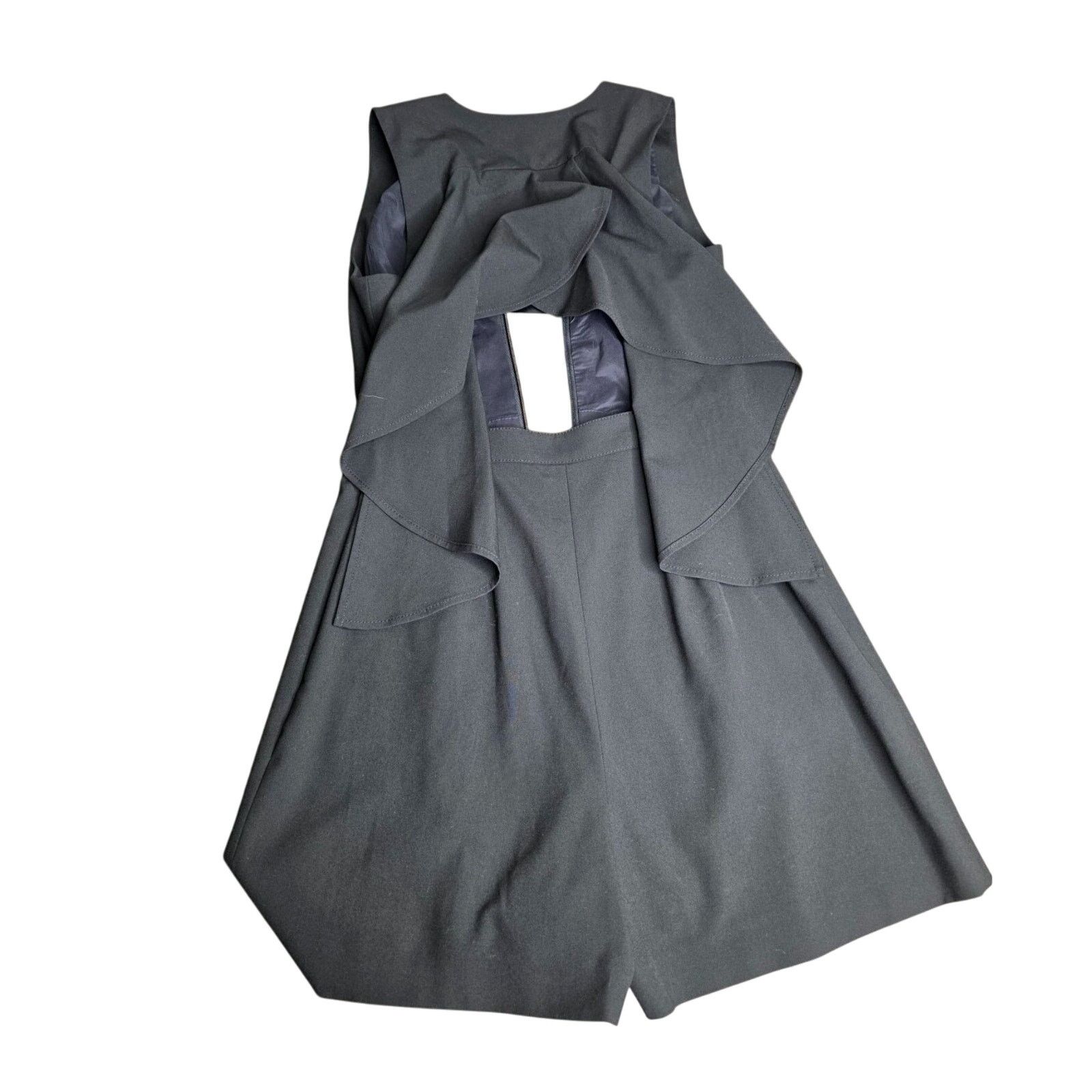 Bcbgmaxazria BCBGMAXAZRIA - Sleeveless Romper Black - XXS Size 24" / US 00 / IT 34 - 13 Thumbnail