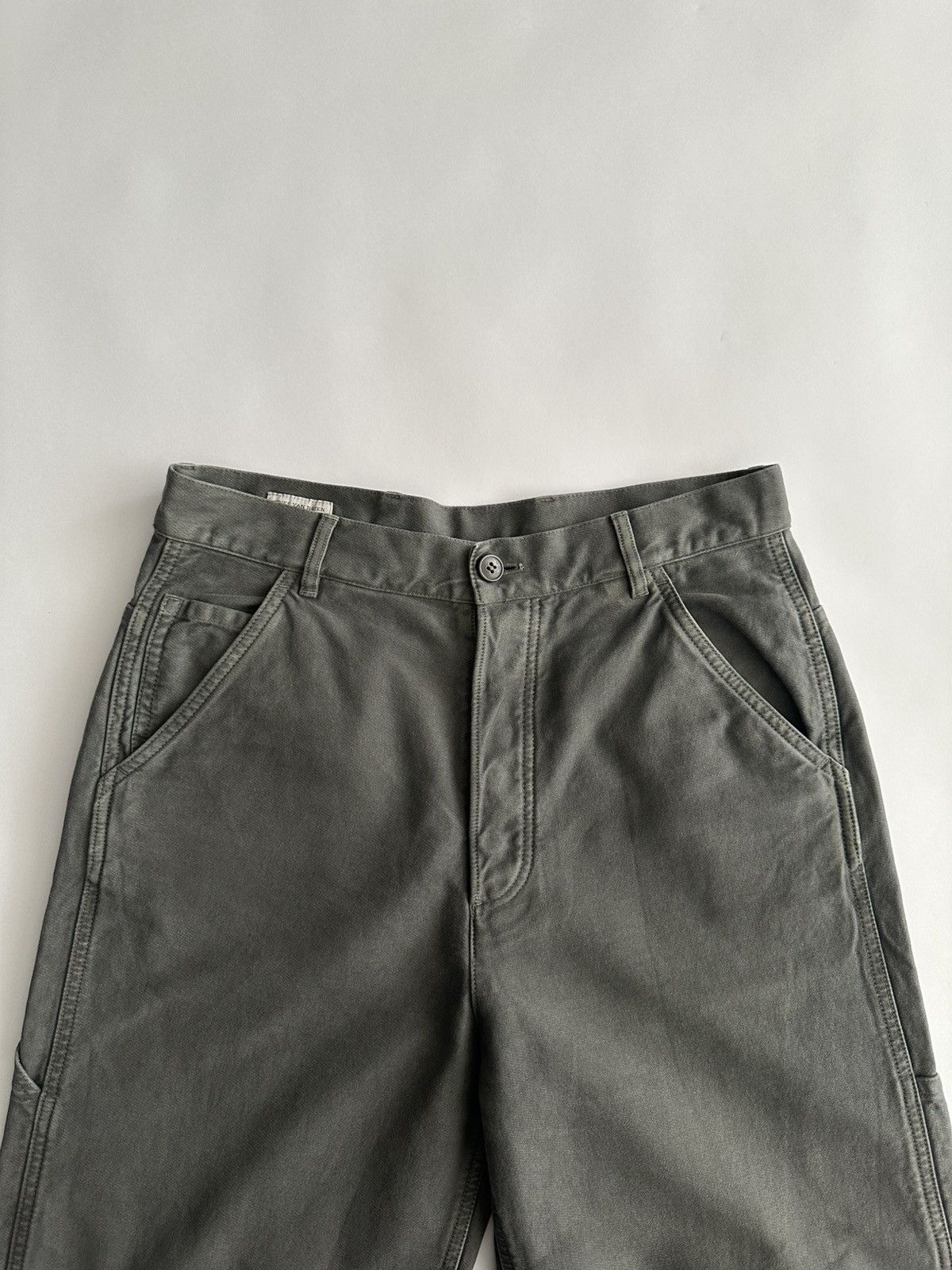 Dries Van Noten Dries Van Noten Wide Work Pants Size US 31 - 6 Thumbnail