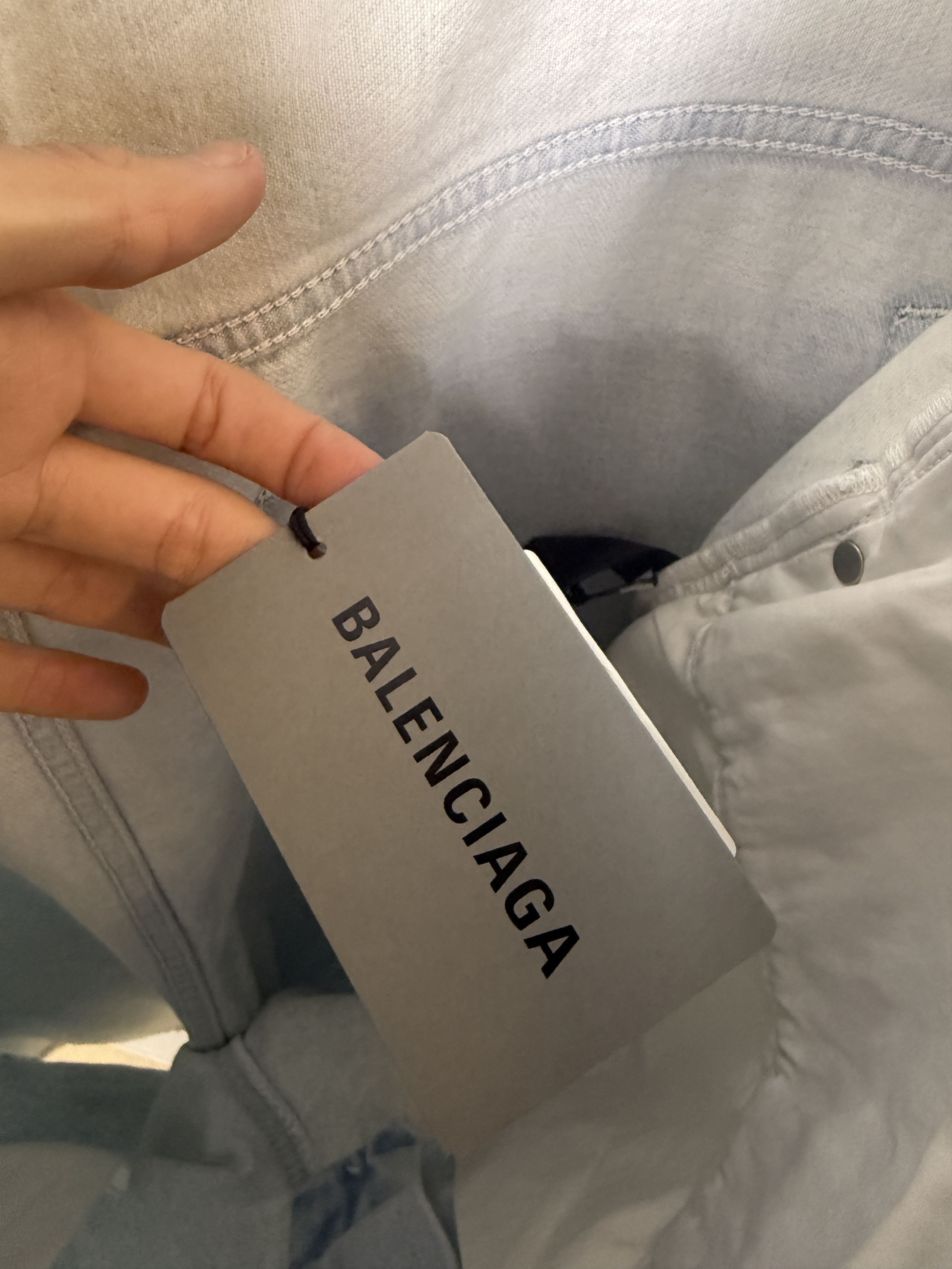 Balenciaga NWT $1850 BALENCIAGA L OVERSIZED BAGGY PANTS Size US 35 - 6 Thumbnail