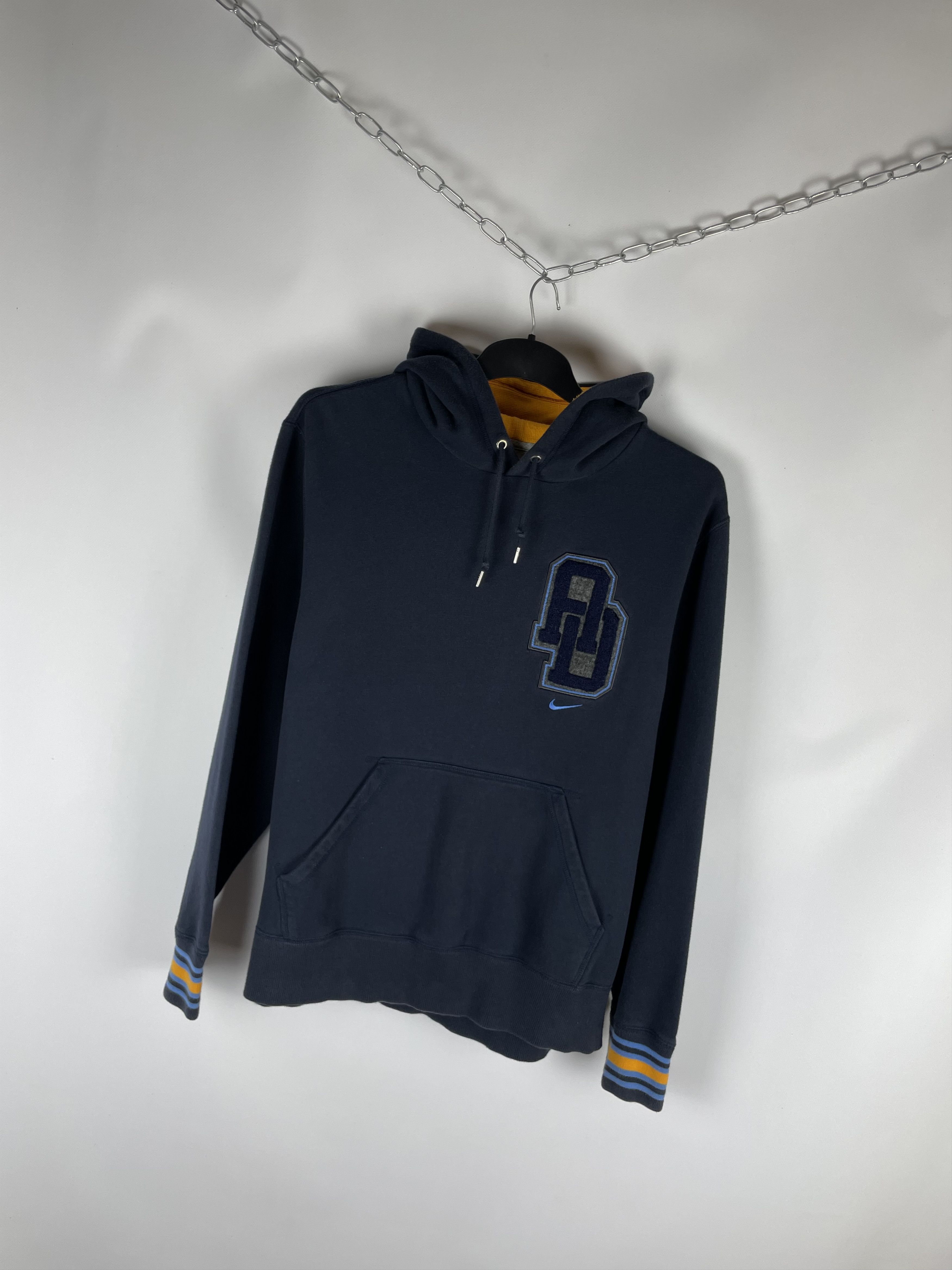Nike × Vintage 90’s Vintage Nike Hoodie Size US XL / EU 56 / 4 - 2 Thumbnail