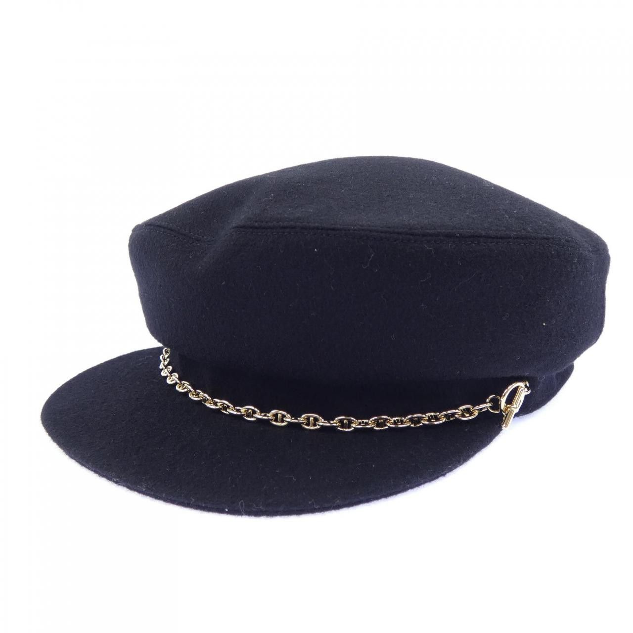 Hermes Hermes Hermes BELLE-ILE Cashmere Cap Textile Hats DUTY FREE for USA Size ONE SIZE - 1 Thumbnail